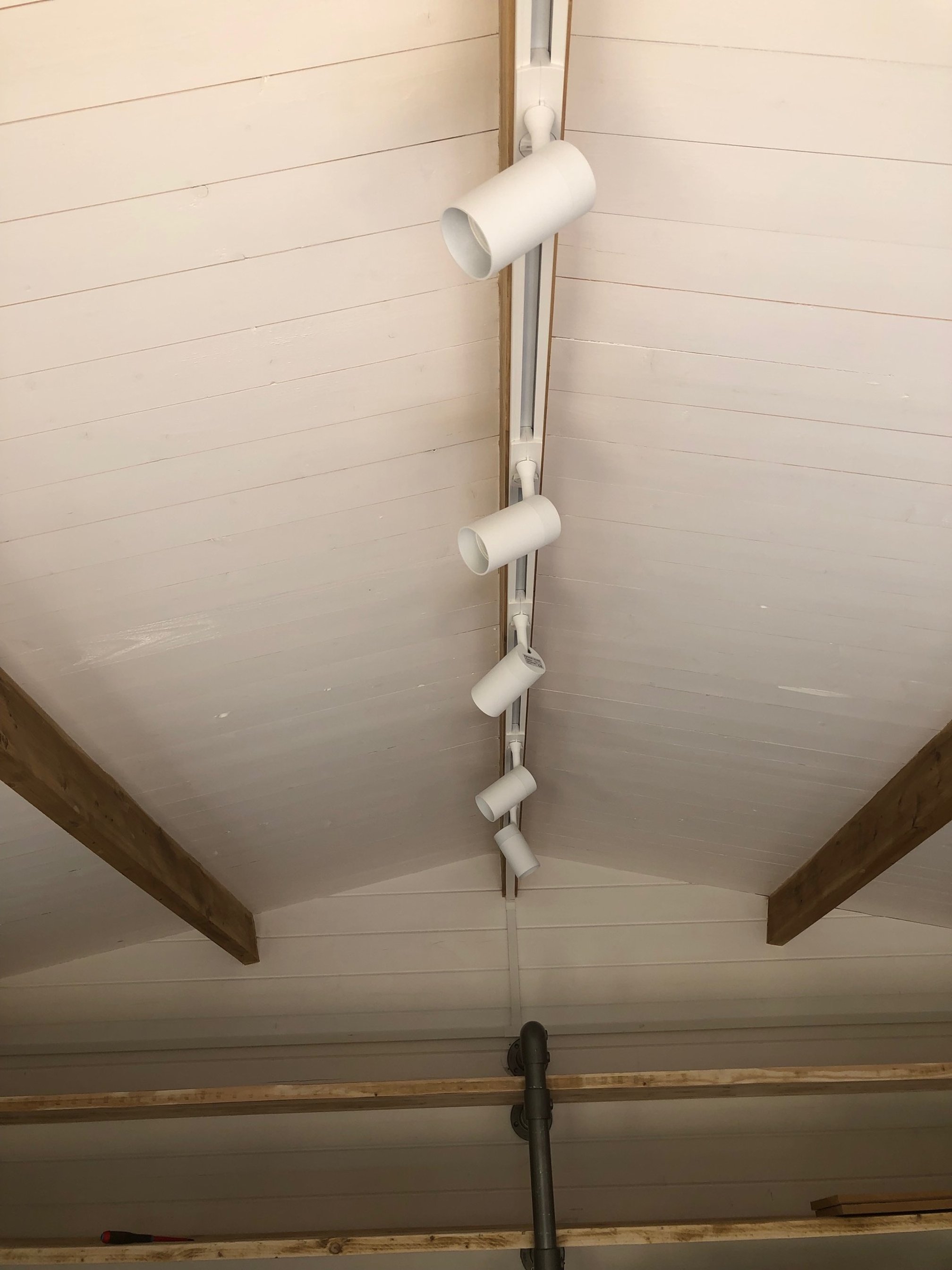 Track Lighting Installation