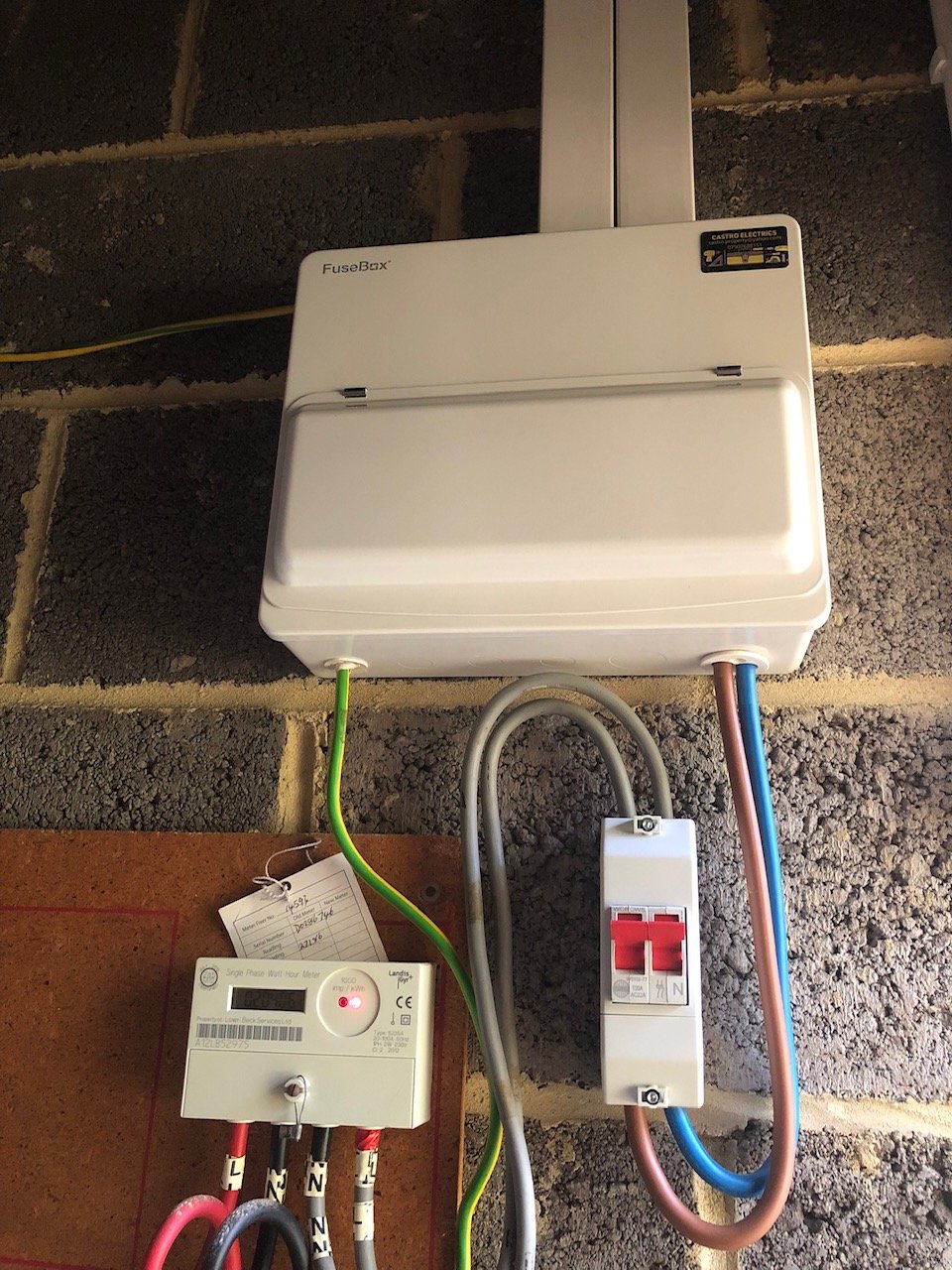 Consumer unit replacement following an EICR Inspection