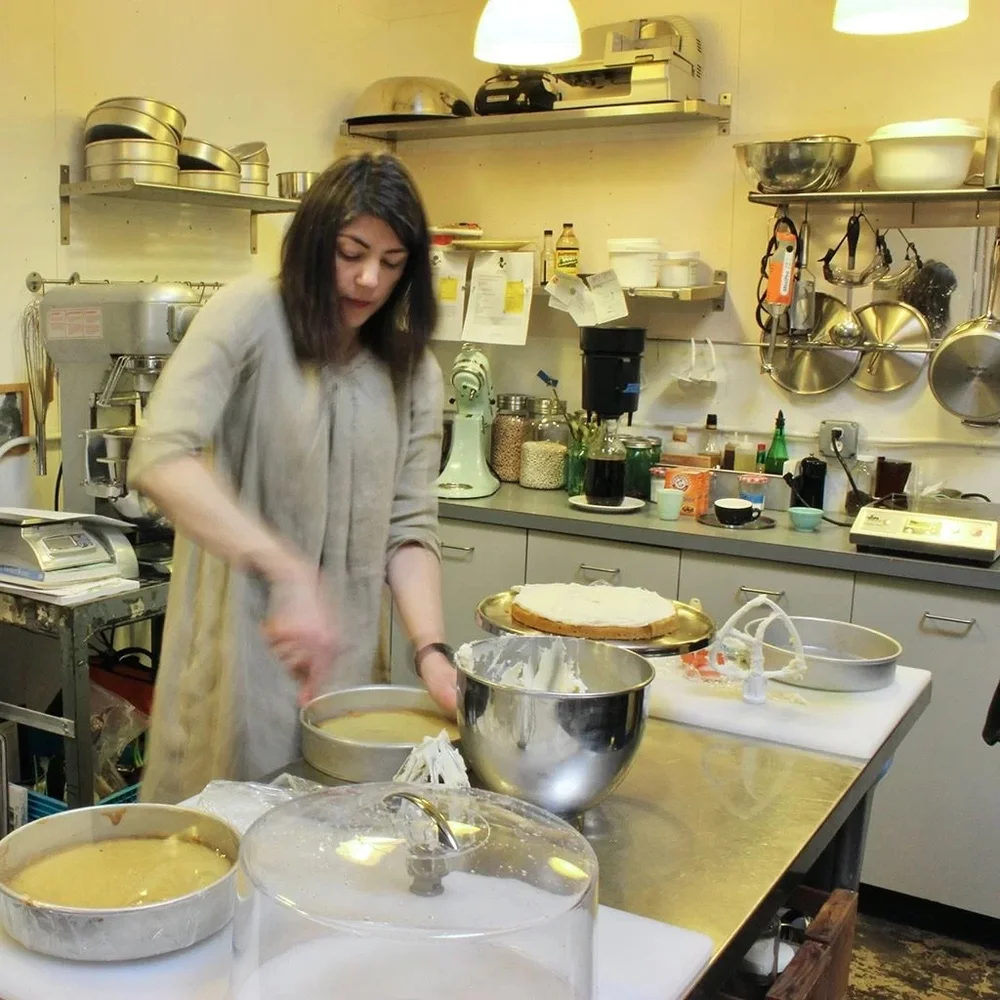Shawna McKeown in the kitchen