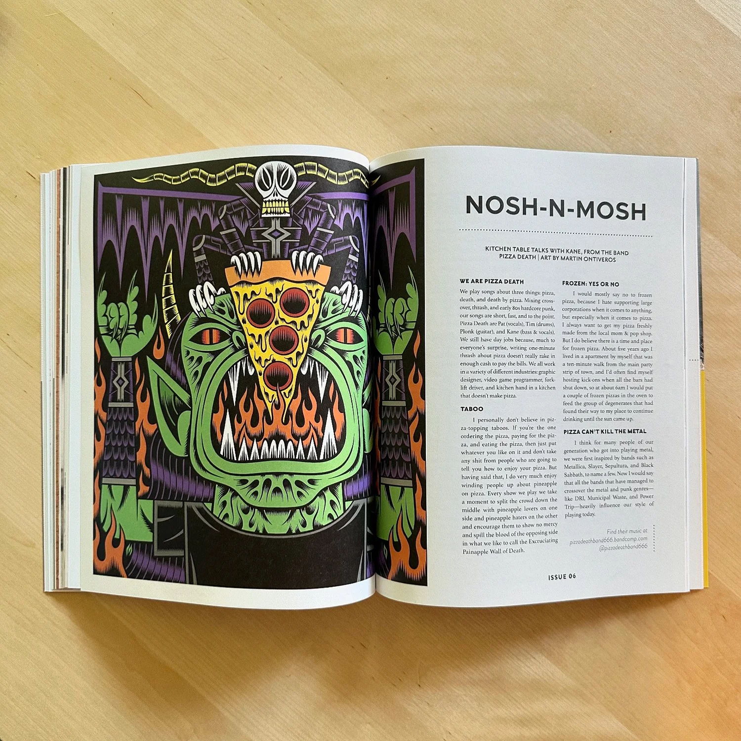 Kitchen Table #6 - The Pizza Issue — Kitchen Table Magazine