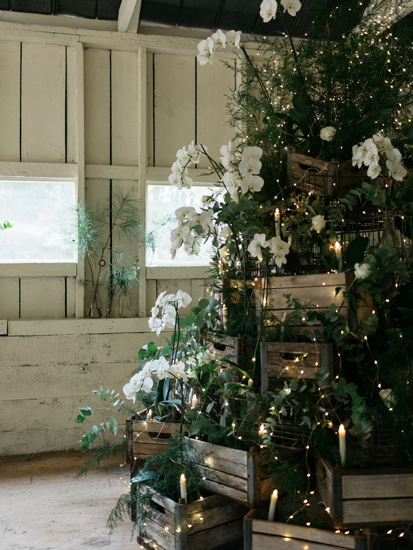 Christmas 2020.
The most beautiful milk crate display ever.
&bull;
@marypinson