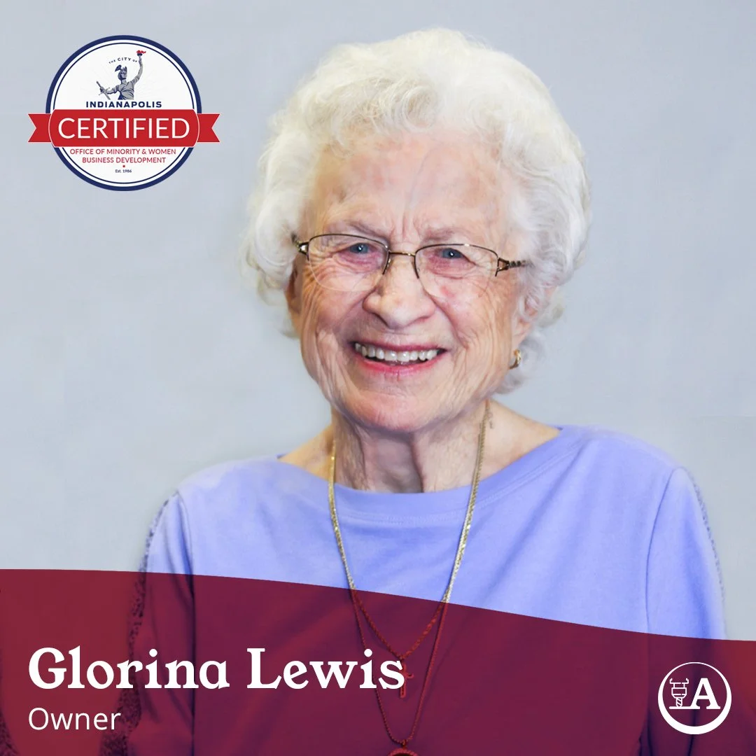 It is with deep sadness that we share the passing of our beloved owner, Glorina Anderson Lewis, who died peacefully yesterday afternoon surrounded by her family. 
In honor of her passing and to allow our team to attend services, Auburn Plastics will 