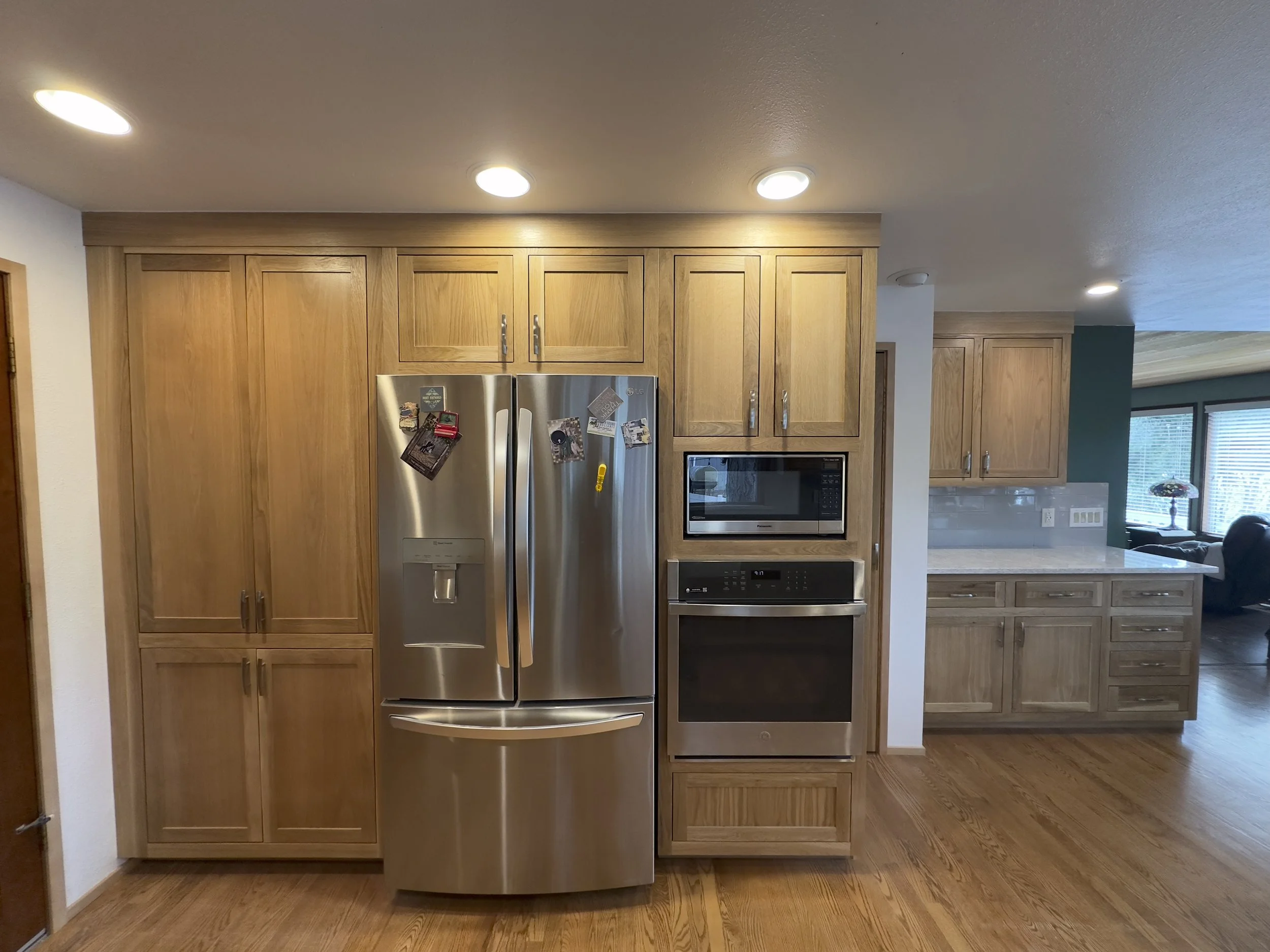 Warm Contemporary Kitchen Remodel by Moss and Madder Builders project photo 3