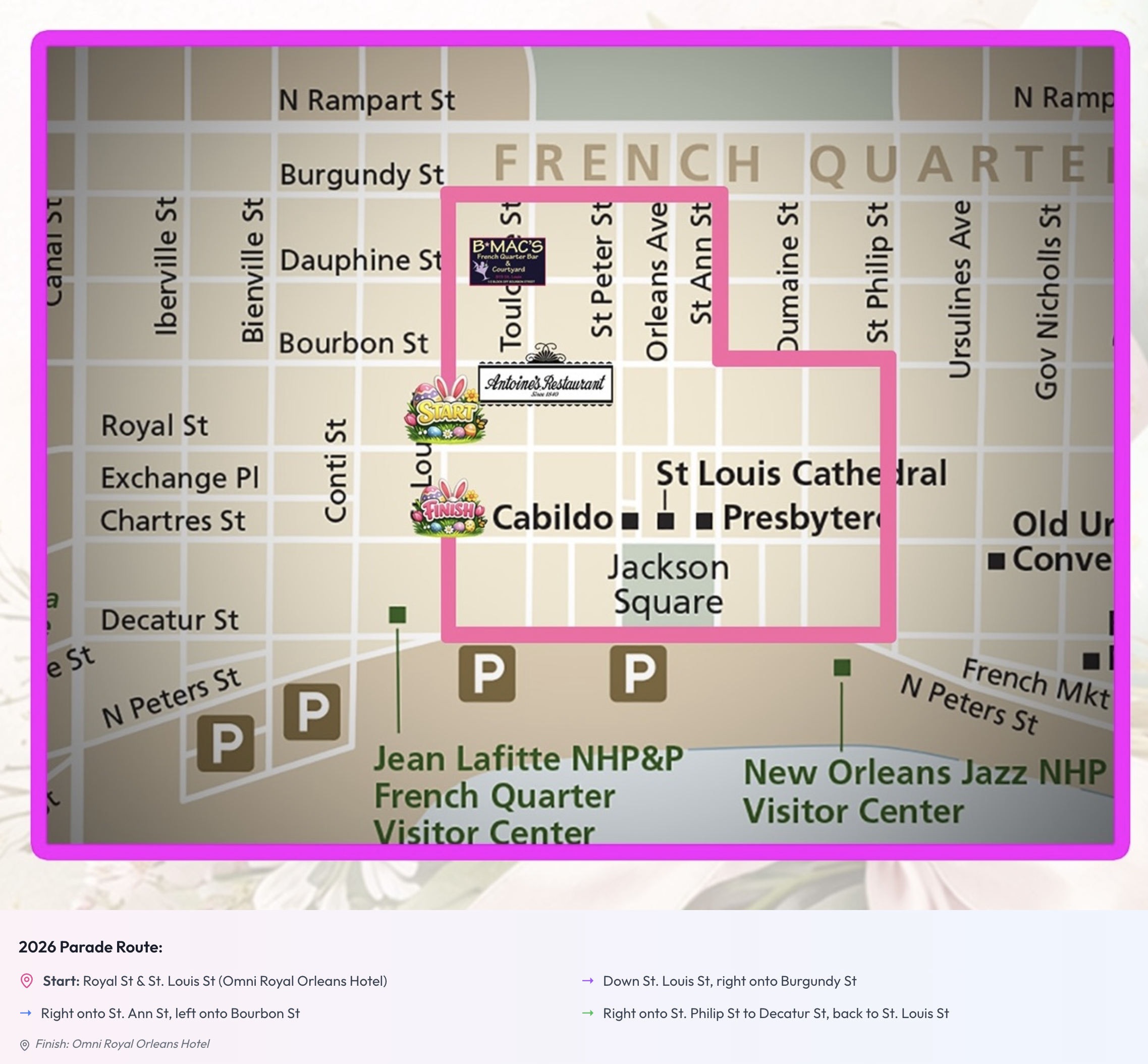 The 41st Annual French Quarter Easter Parade — 1:00 PM