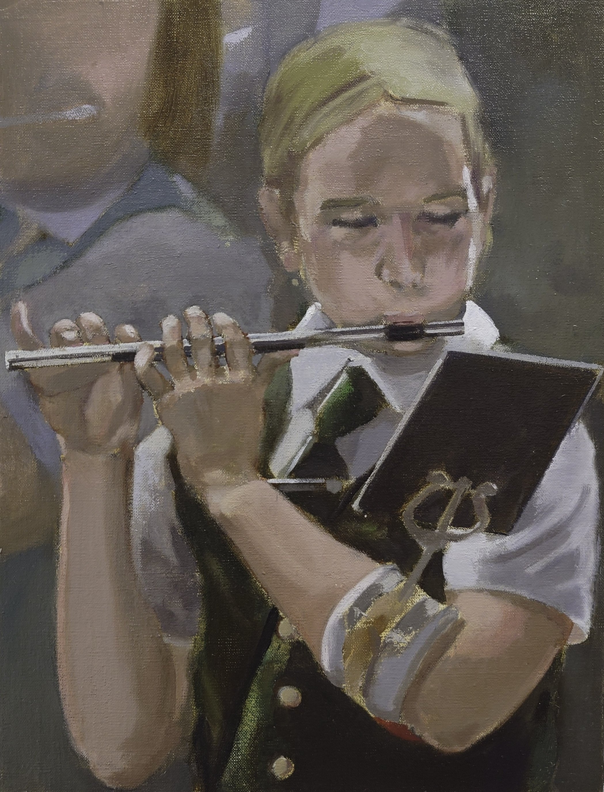 219. Flute player