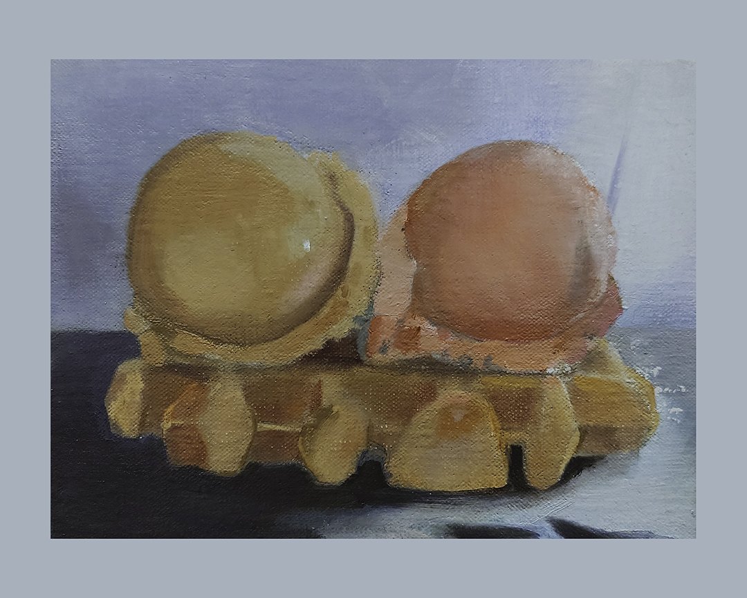 249. Coffee and blood orange on waffle (Kaffee und Blutorange auf Waffel)