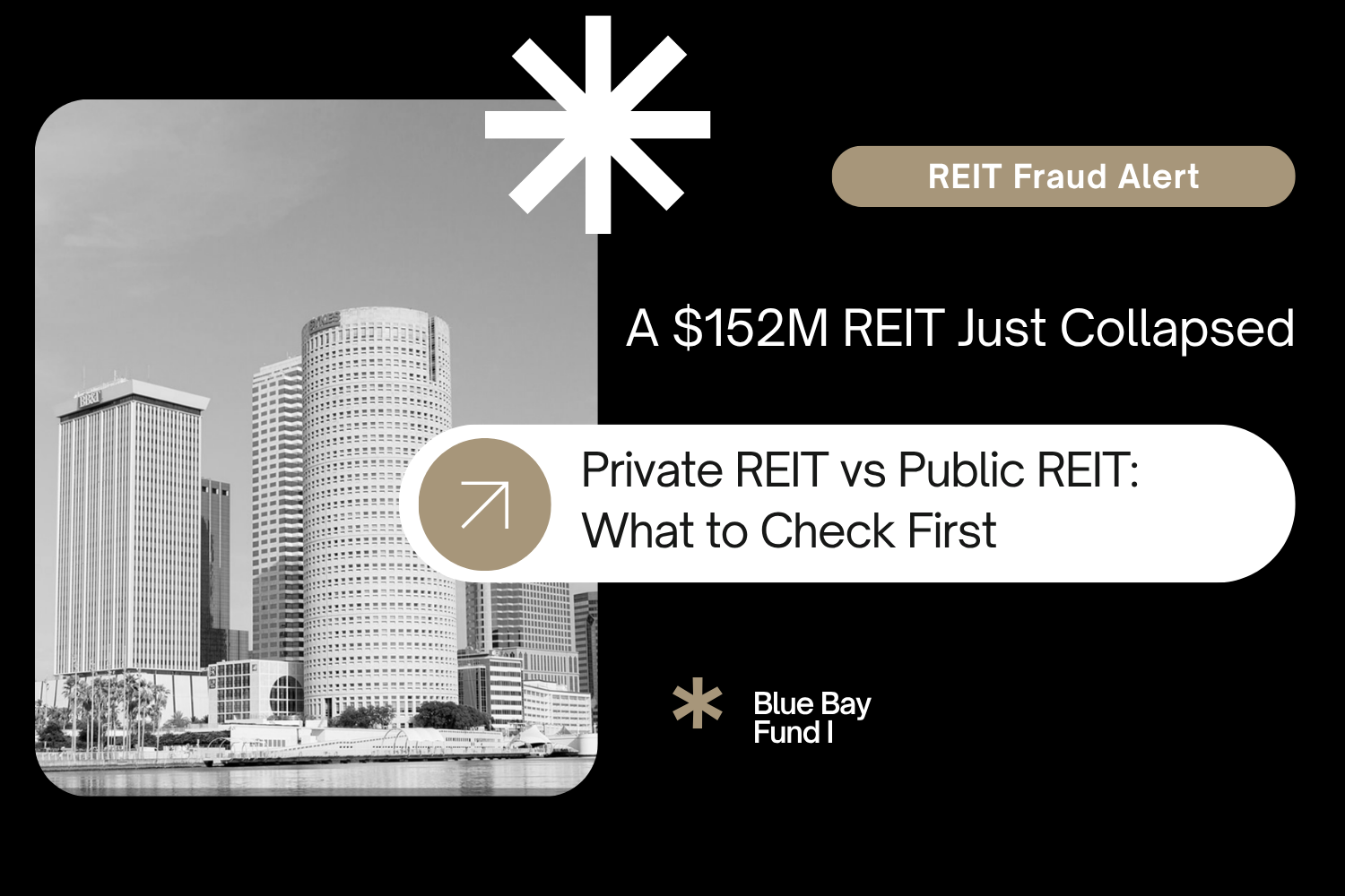 A Tampa REIT's $152 Million Collapse: Why Blue Bay Fund I Is Built Differently.