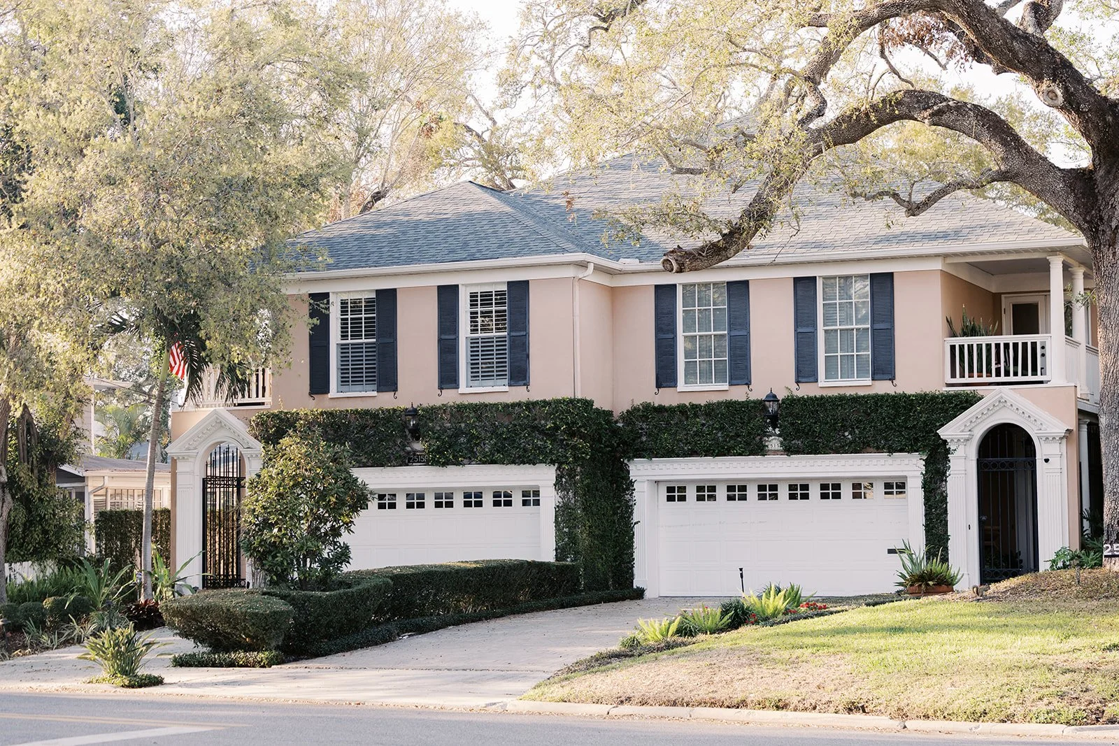 Luxury home representing the difference between owning rental property and investing in mortgage notes to generate passive income without tenants or property management