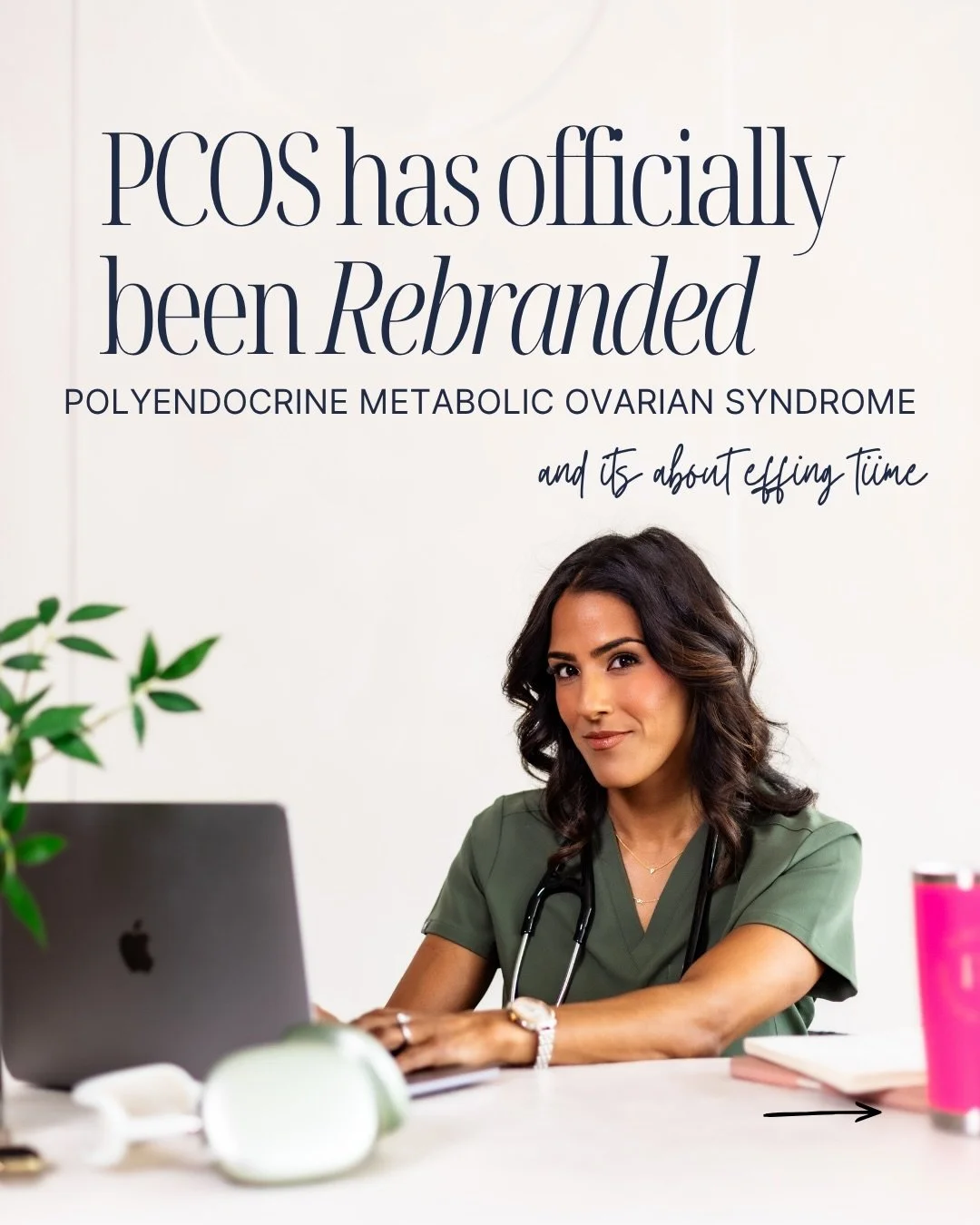 PCOS was named in 1935 by two male gynecologists who looked at an ovary under a microscope and named what they saw. That name just got a 91-year overdue correction. As someone who treats women in the ER with years of incompletely treated PMOS and its