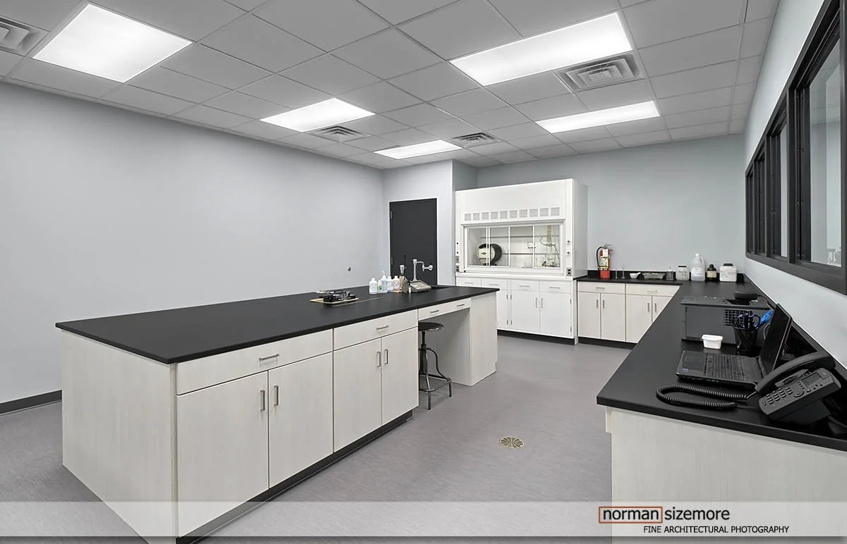 Commercial Paper Laboratory Interior - — Norman Sizemore | Chicago ...