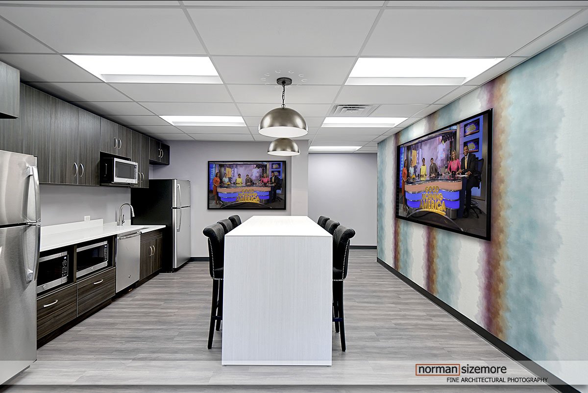 Modern Office Kitchen - — Norman Sizemore | Chicago-based architectural ...