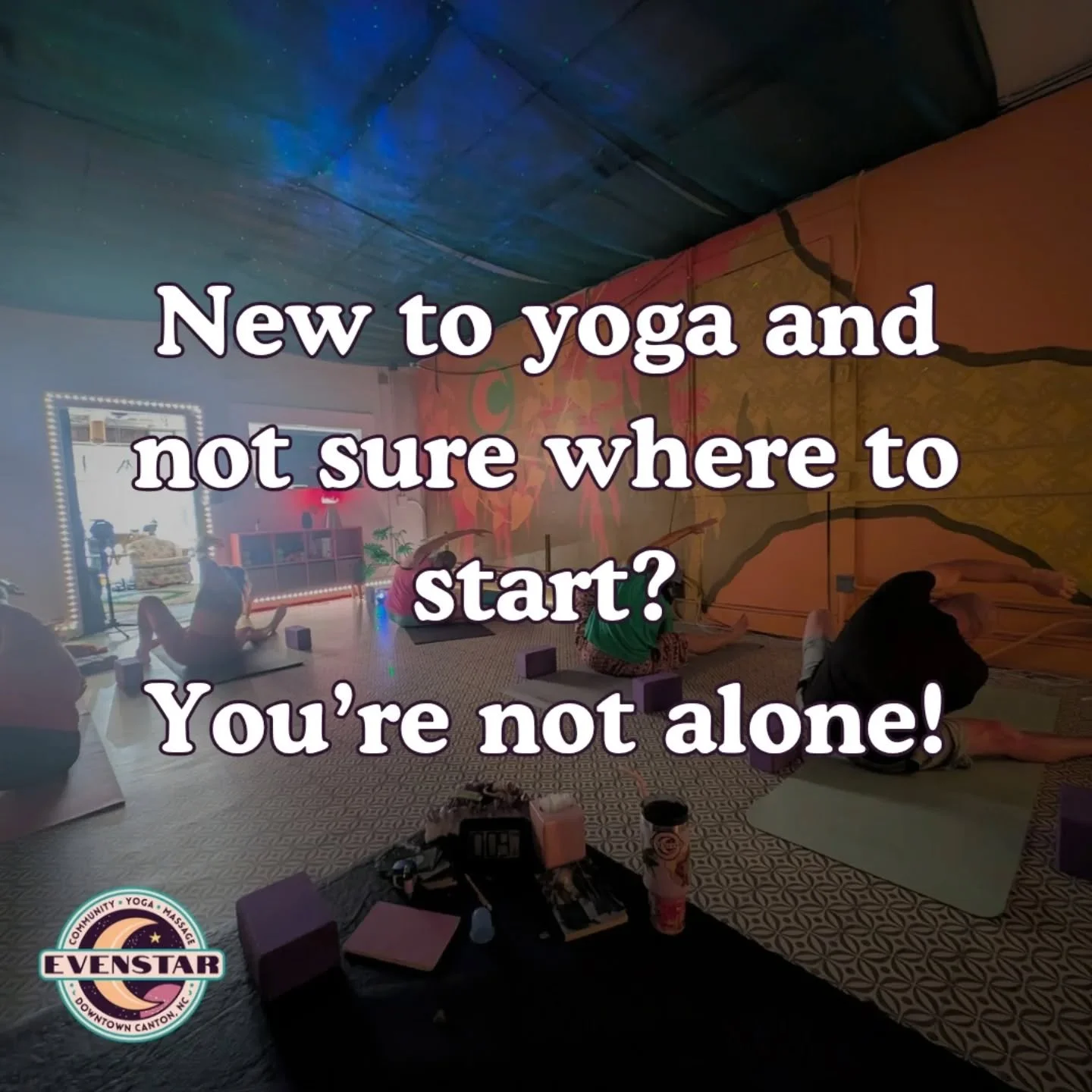 New to yoga and not sure where to start? You&rsquo;re not alone! ✨

At Evenstar, we love helping beginners find their flow. These classes are perfect for easing in, learning the basics, and building confidence:

- Monday 5:30pm Slow Flow
- Wednesday 