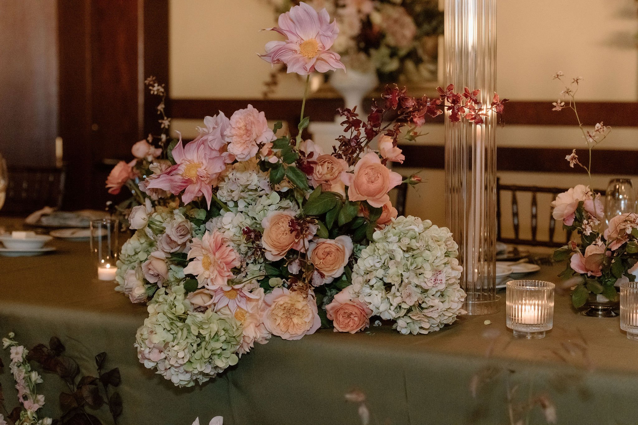 Rich fall wedding at the Lodge in Torrey Pines