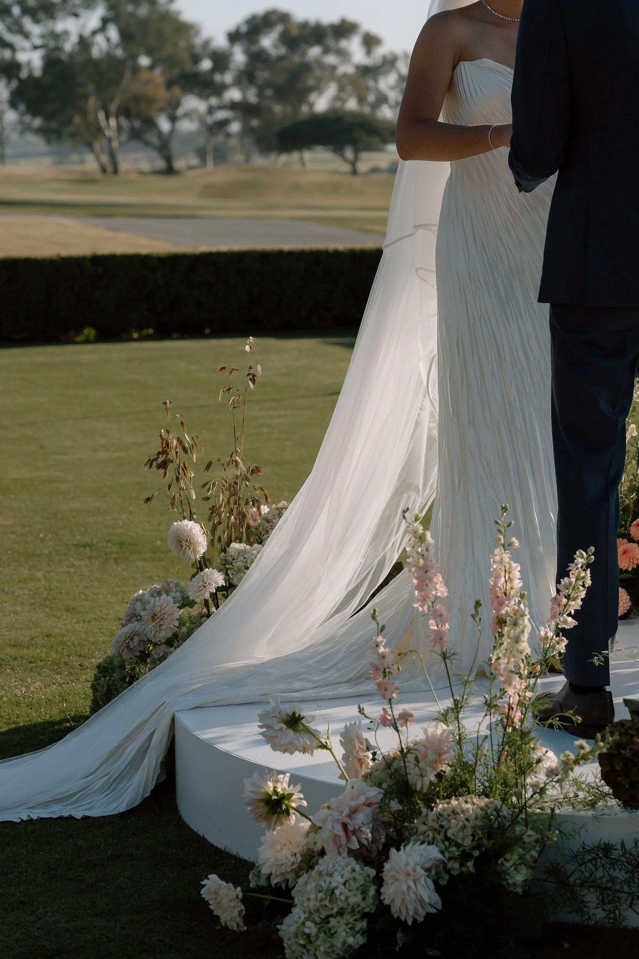 Rich fall wedding at the Lodge in Torrey Pines