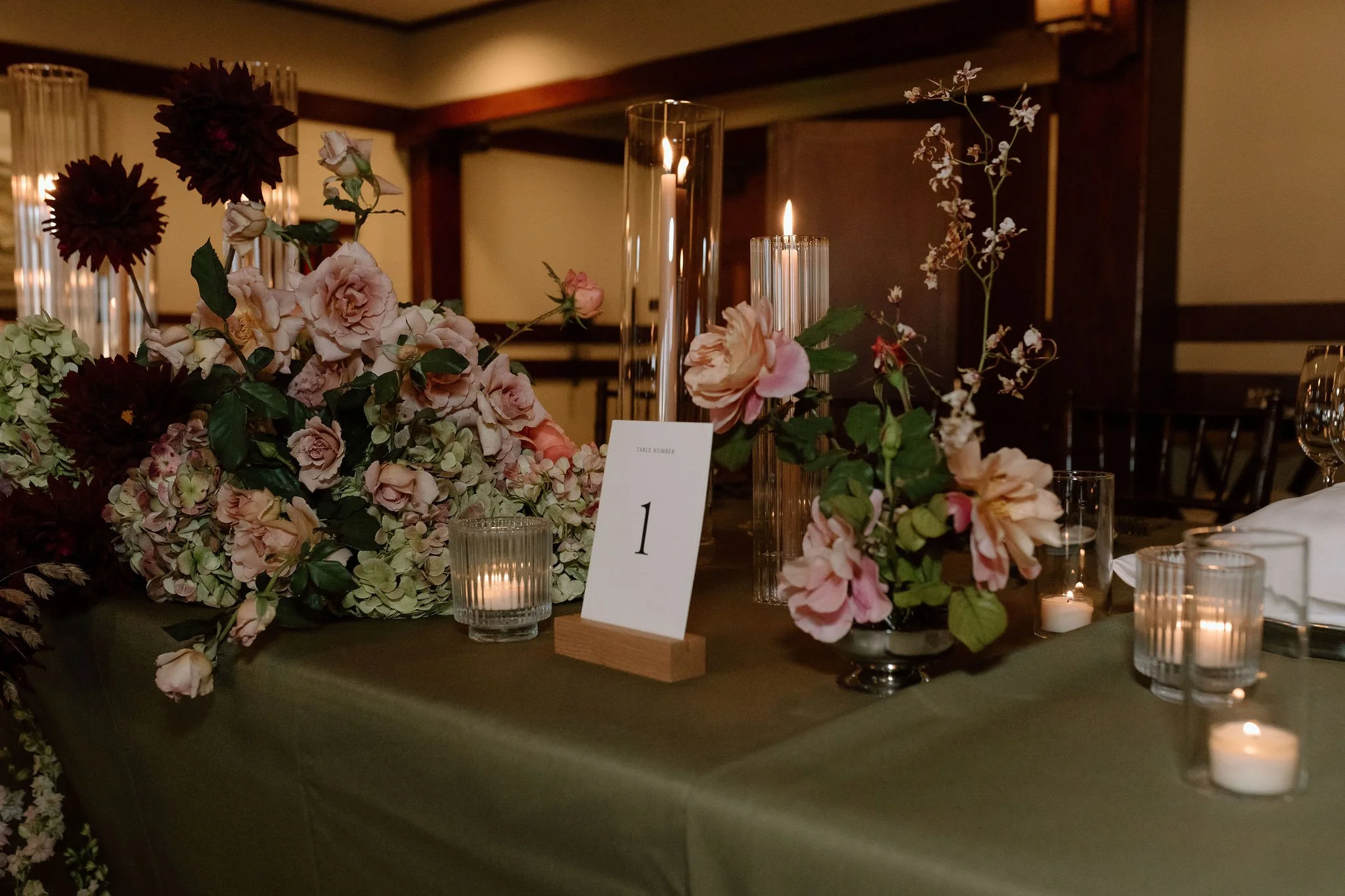 Rich fall wedding at the Lodge in Torrey Pines