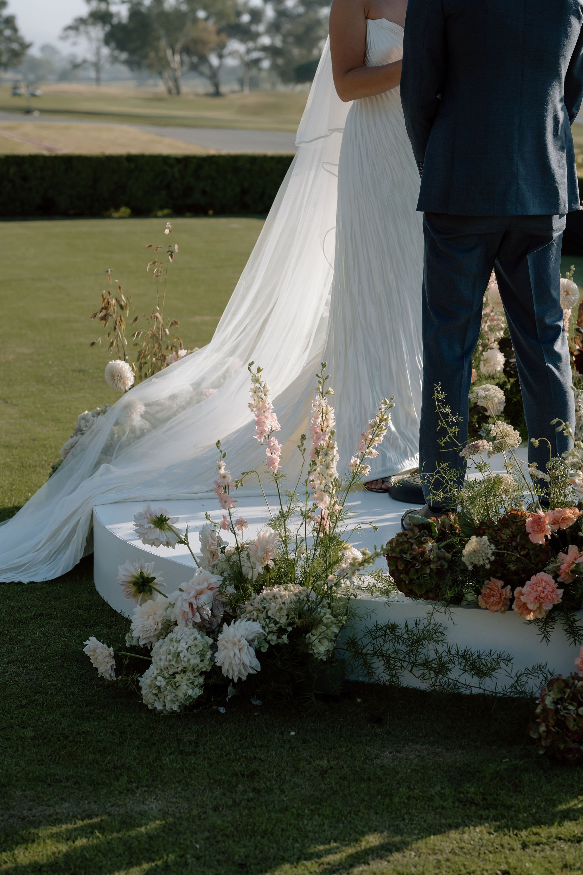 Rich fall wedding at the Lodge in Torrey Pines