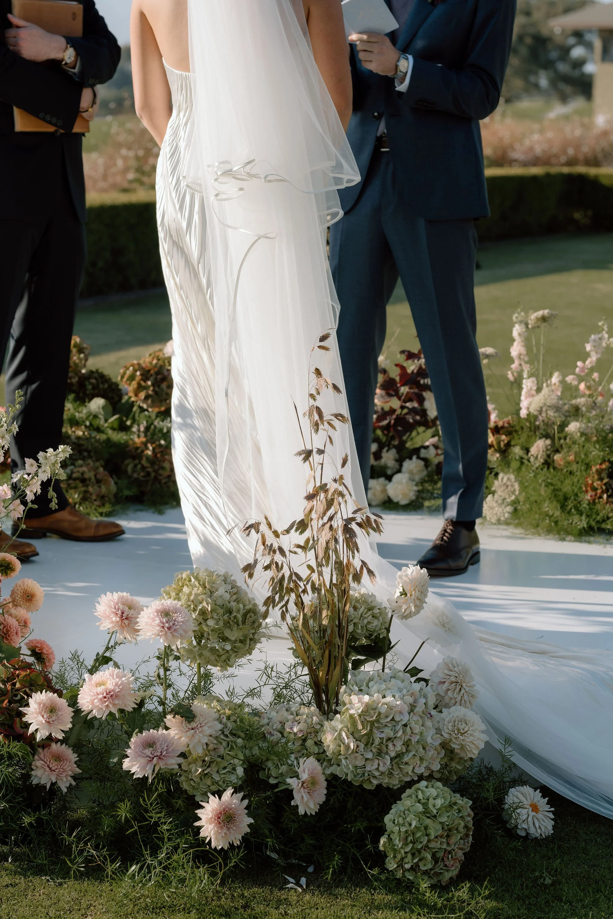 Rich fall wedding at the Lodge in Torrey Pines