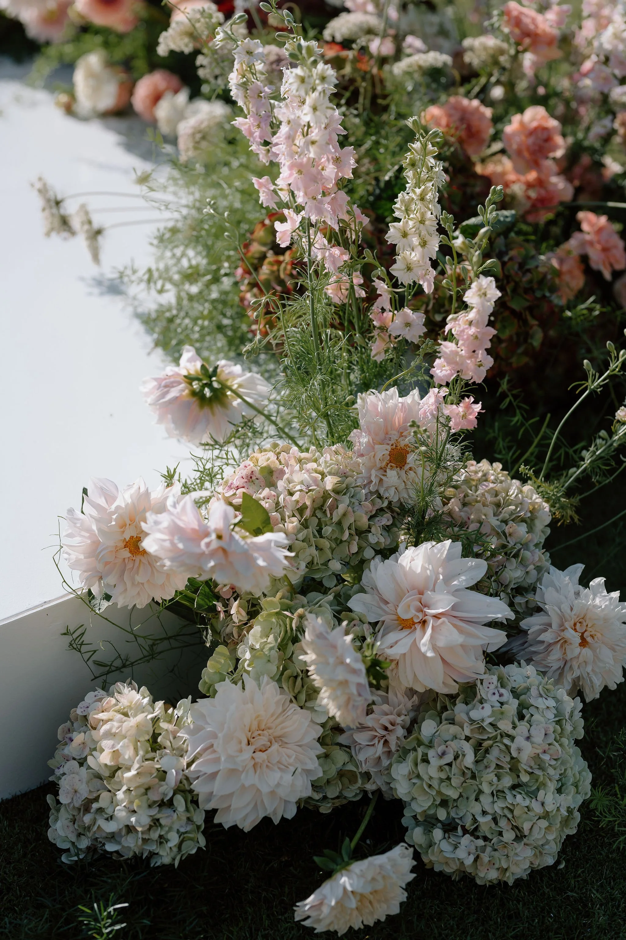 Rich fall wedding at the Lodge in Torrey Pines