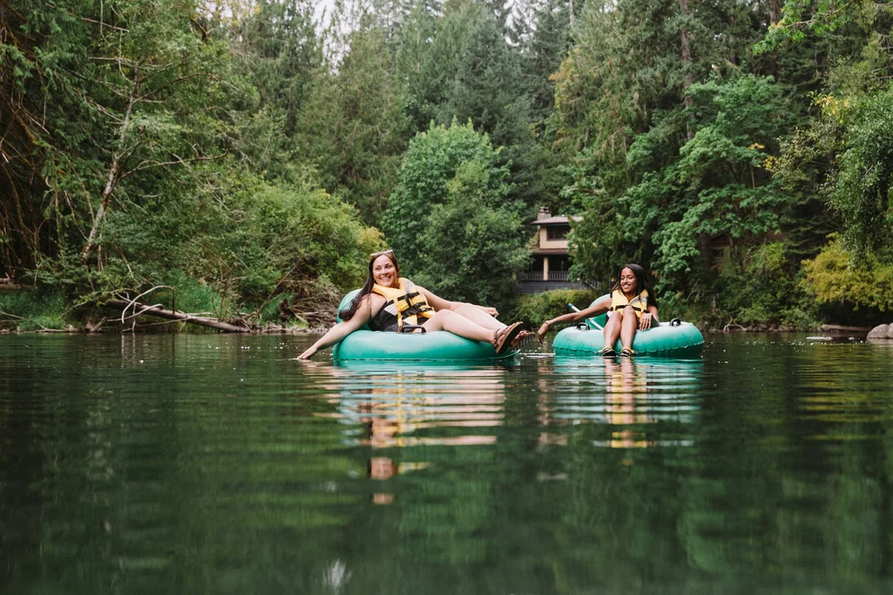 The Tube Shack Lake Cowichan's Premier Tubing Adventure Company
