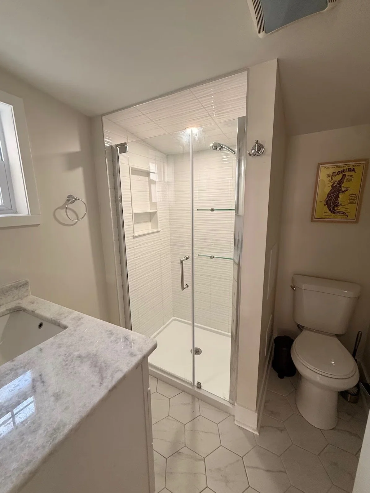 full bath with stand up shower