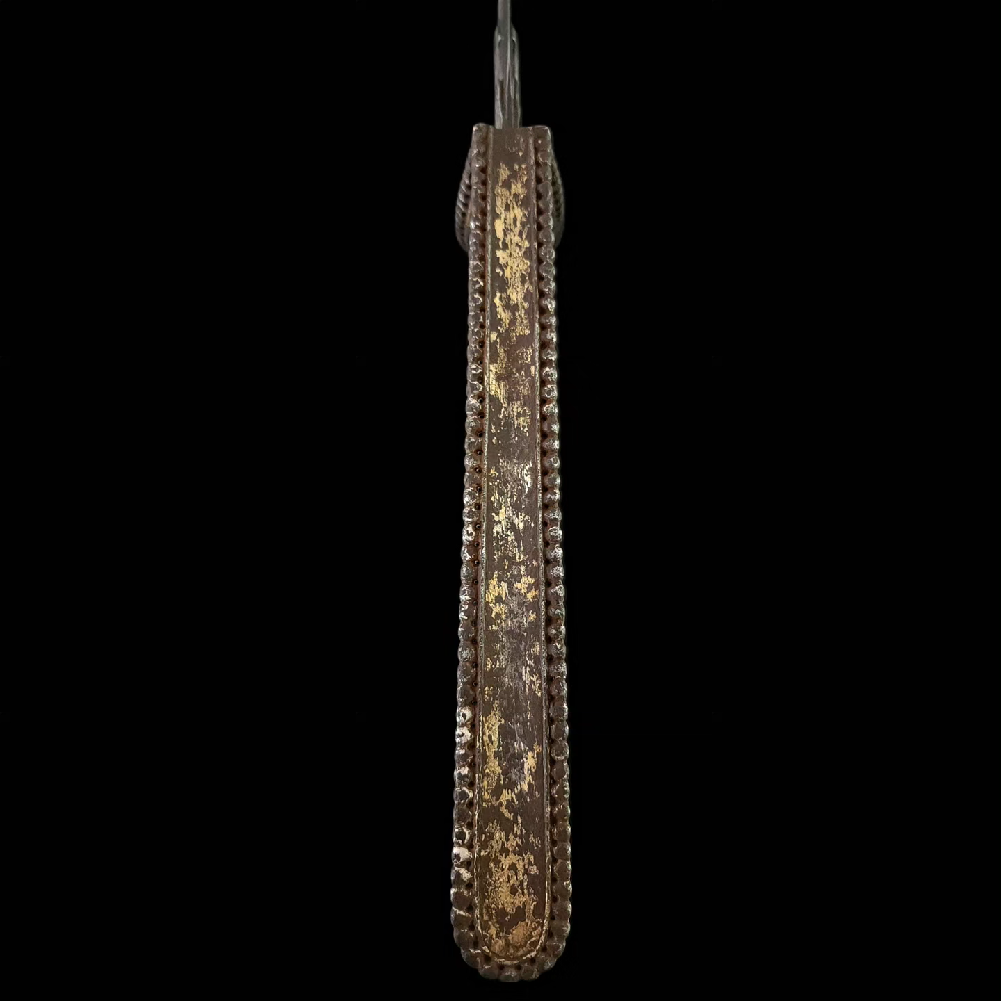 A Fine Large Indian crystalline Wootz Katar
