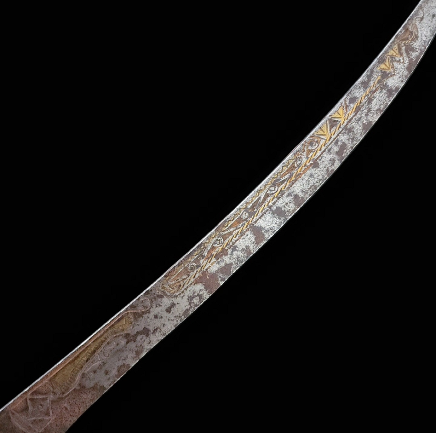 An Upcurving Kabyle Flyssa (Flissa) Knife