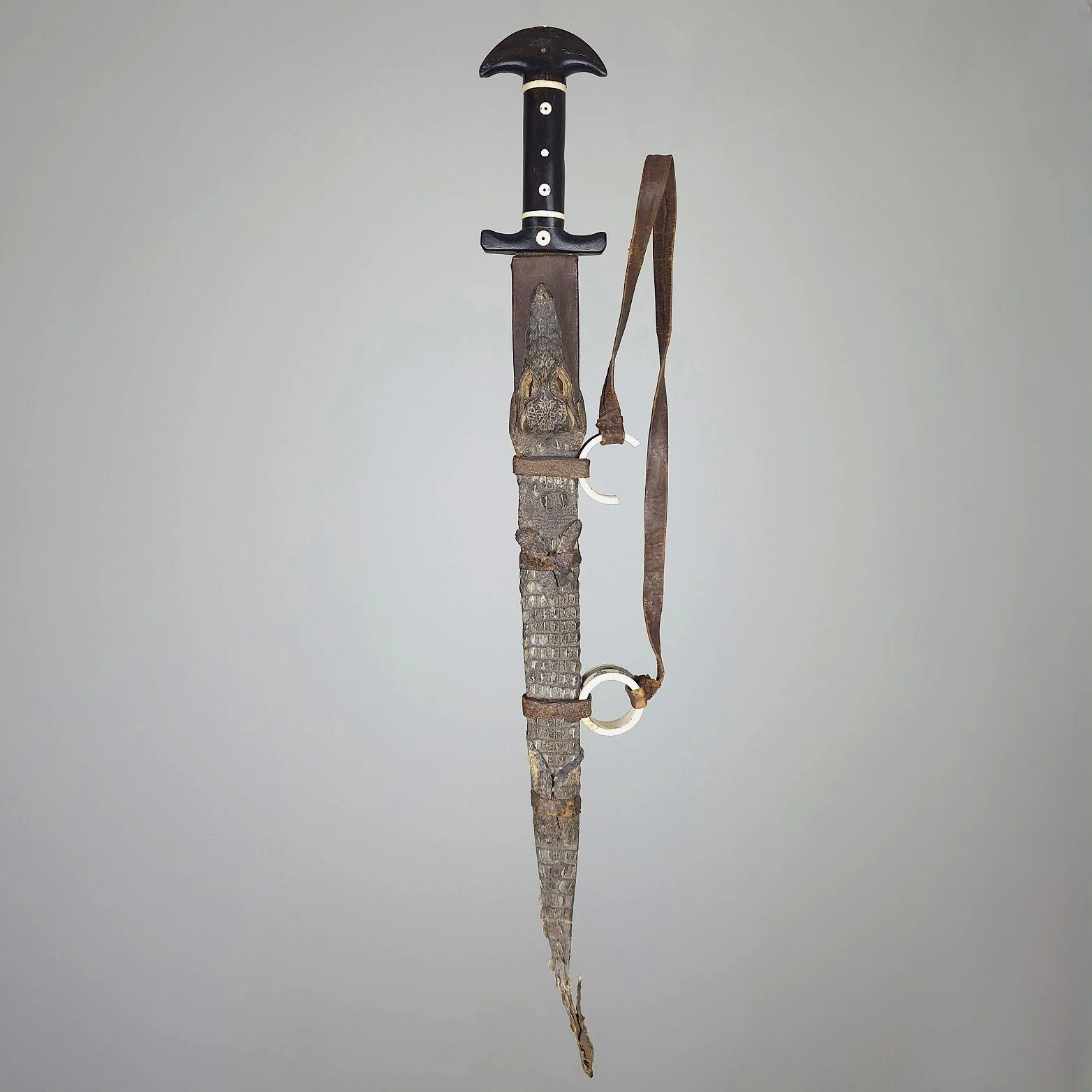 Nilotic Sudanese Crocodile Short Sword