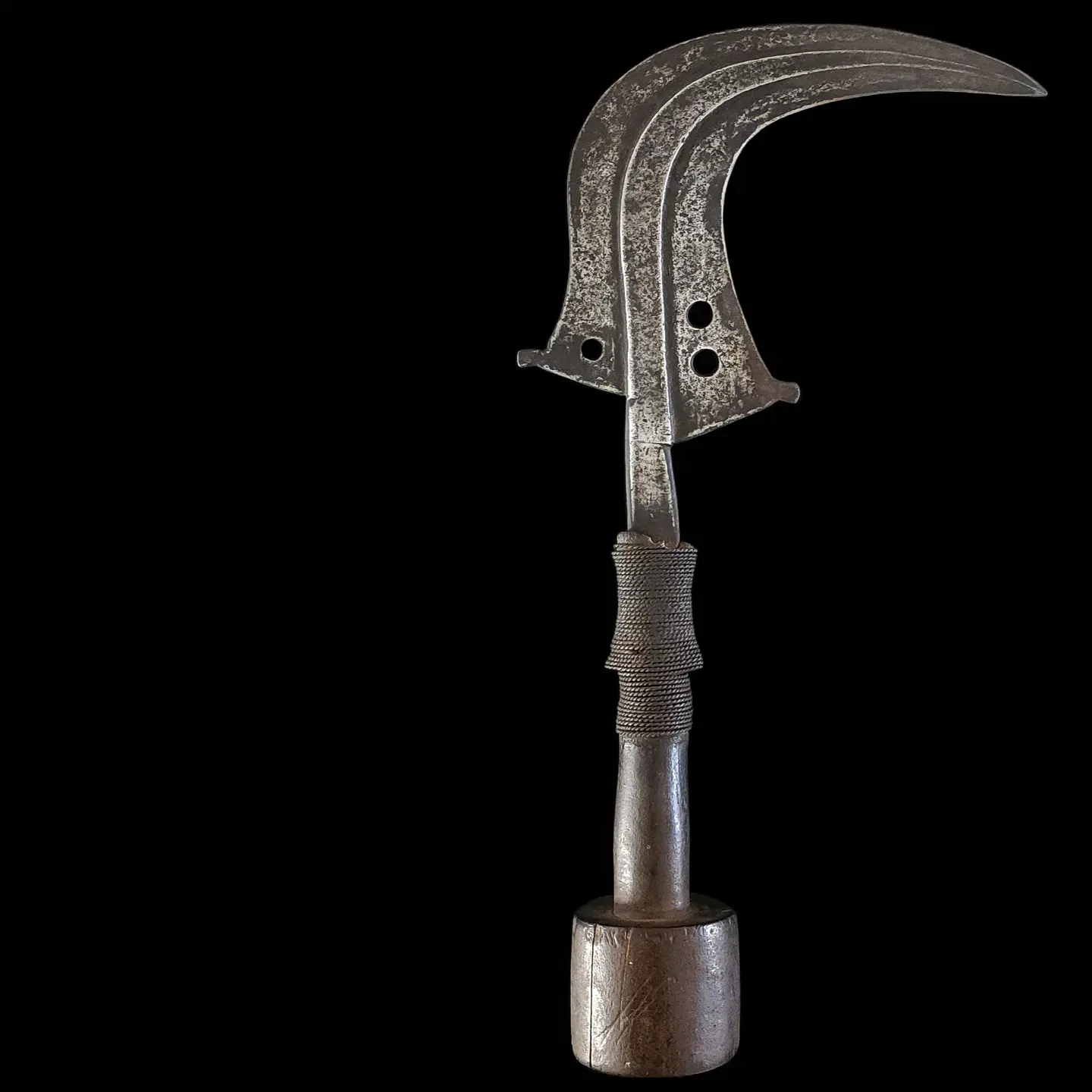 Mangbetu Trumbash (Emambele) Sickle Knife