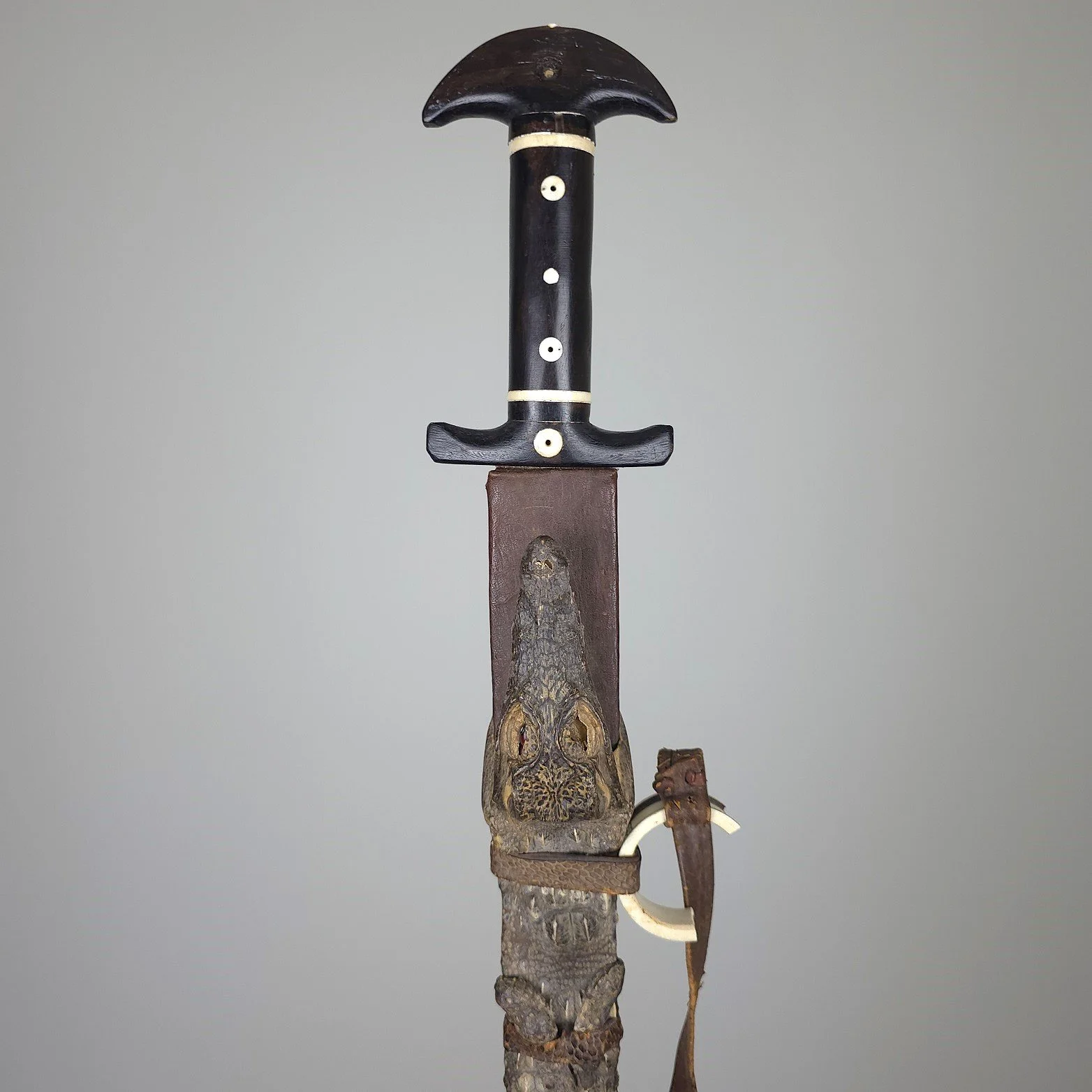 Nilotic Sudanese Crocodile Short Sword