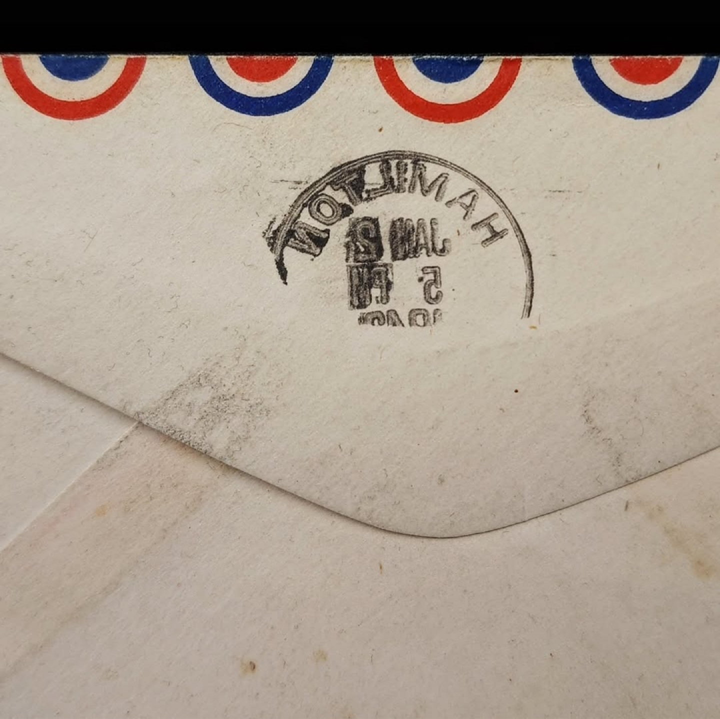 World War II Hand Drawn "Raids on Britain" Envelope