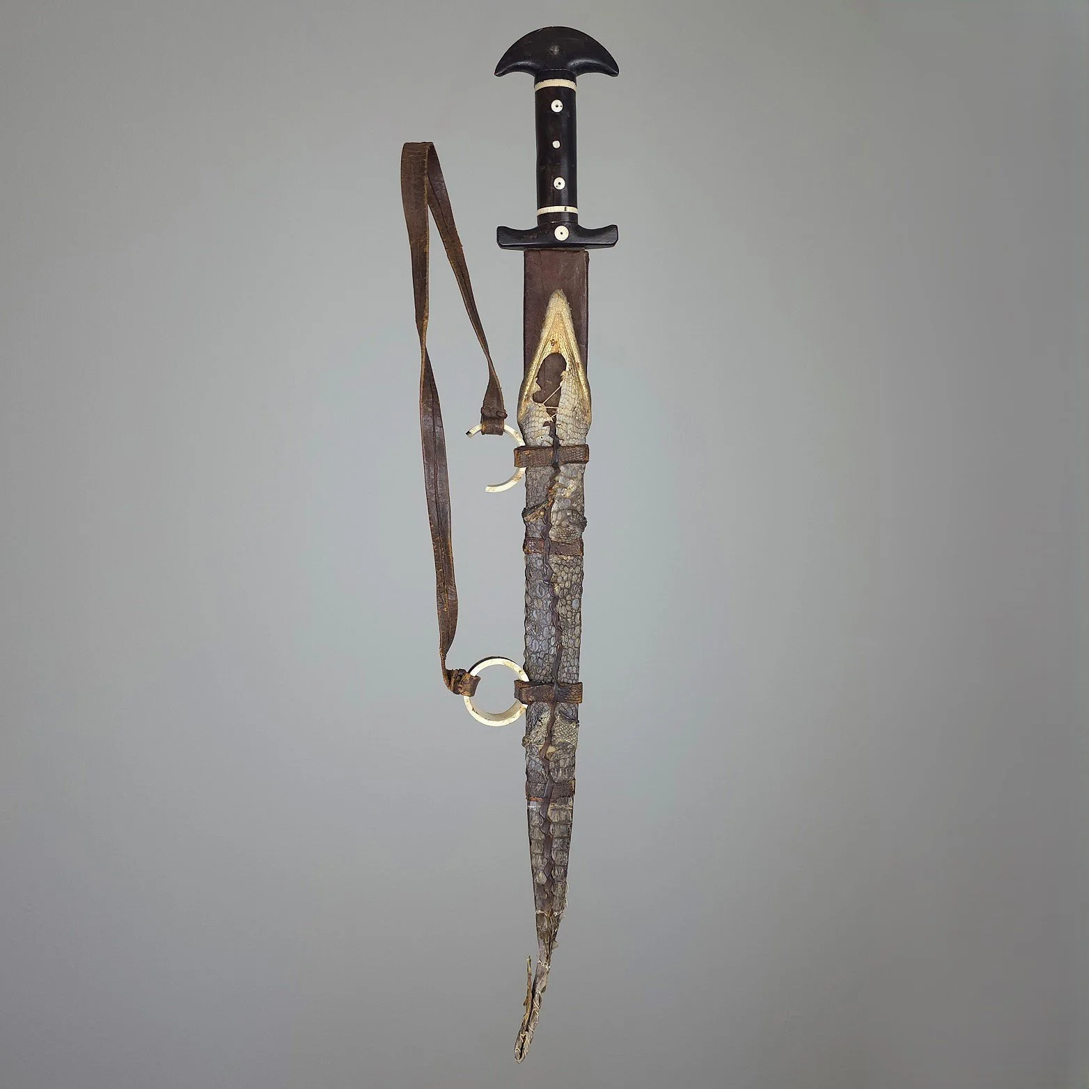 Nilotic Sudanese Crocodile Short Sword