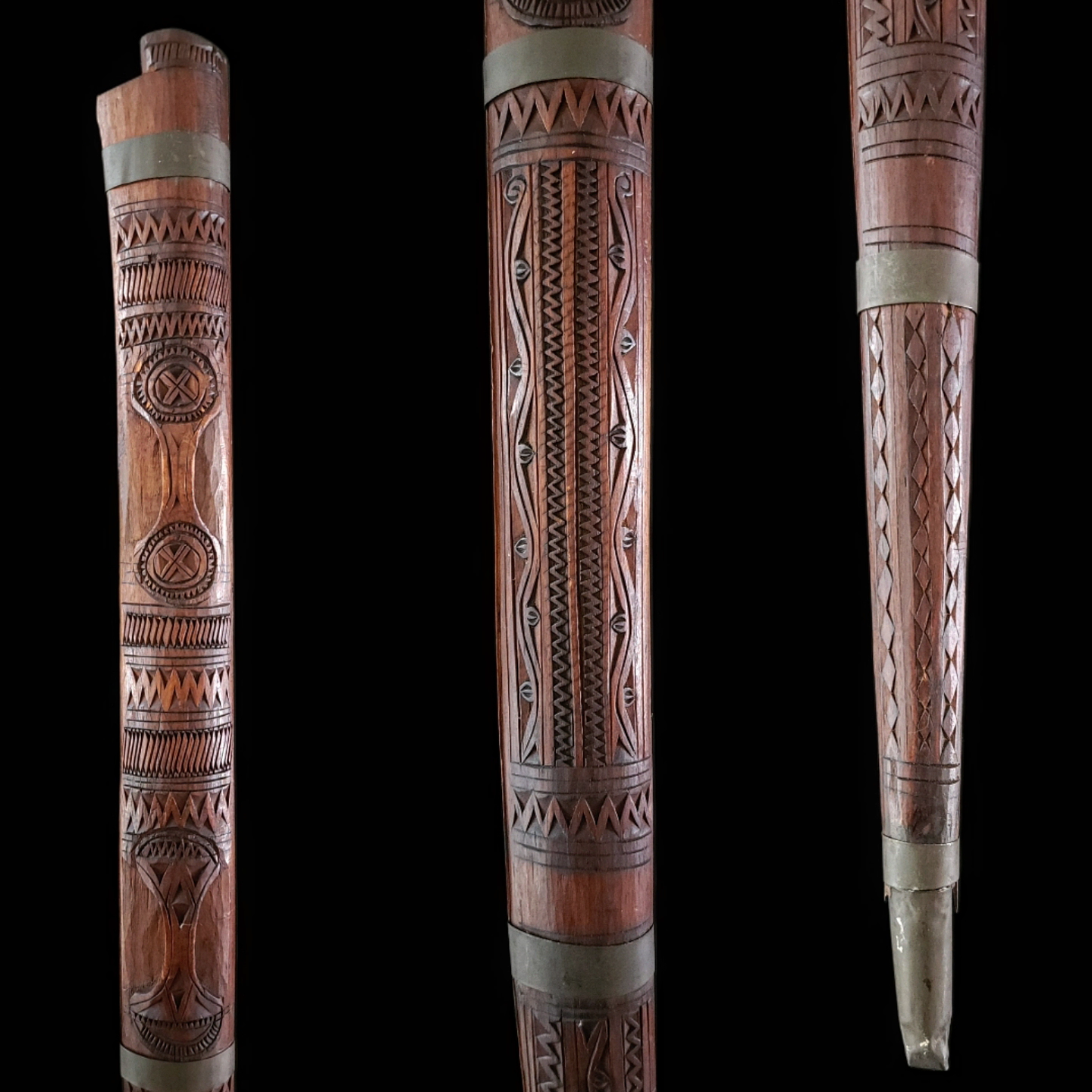 A Very Fine Kabyle Flyssa (Flissa) Sword with Sheath