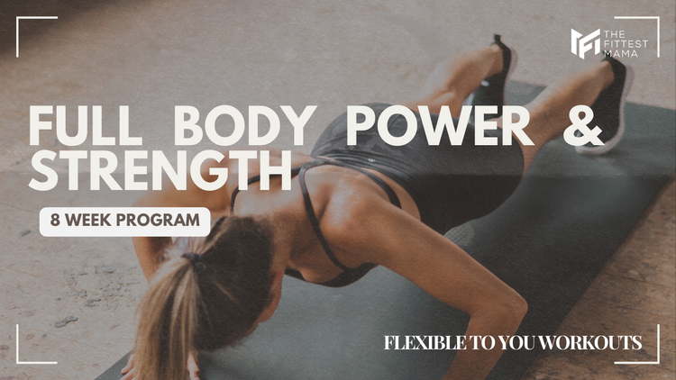 Full Body Power Building Routine Full Body Power & Strength Program — The Fittest Mama