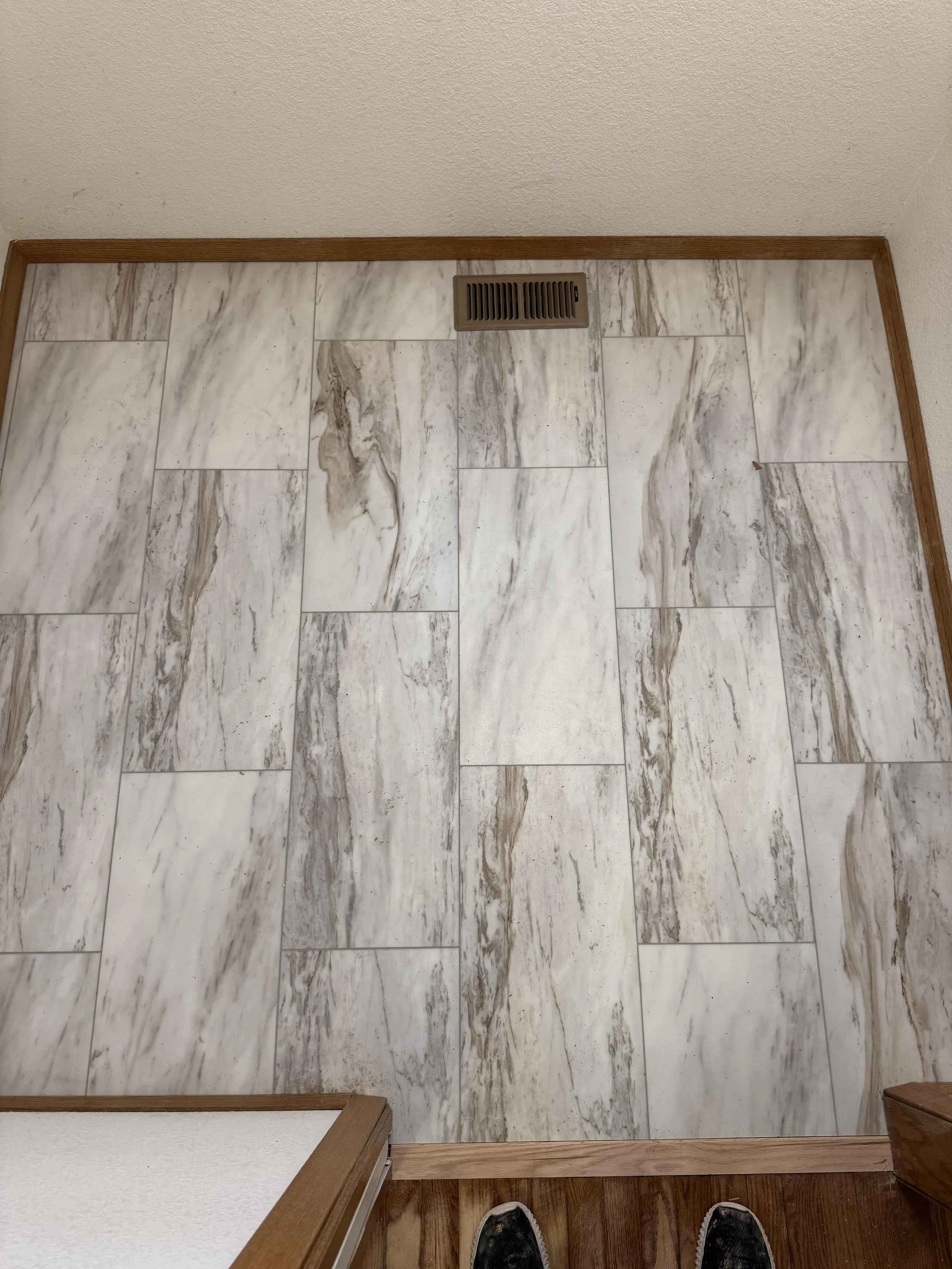 LVT flooring installation