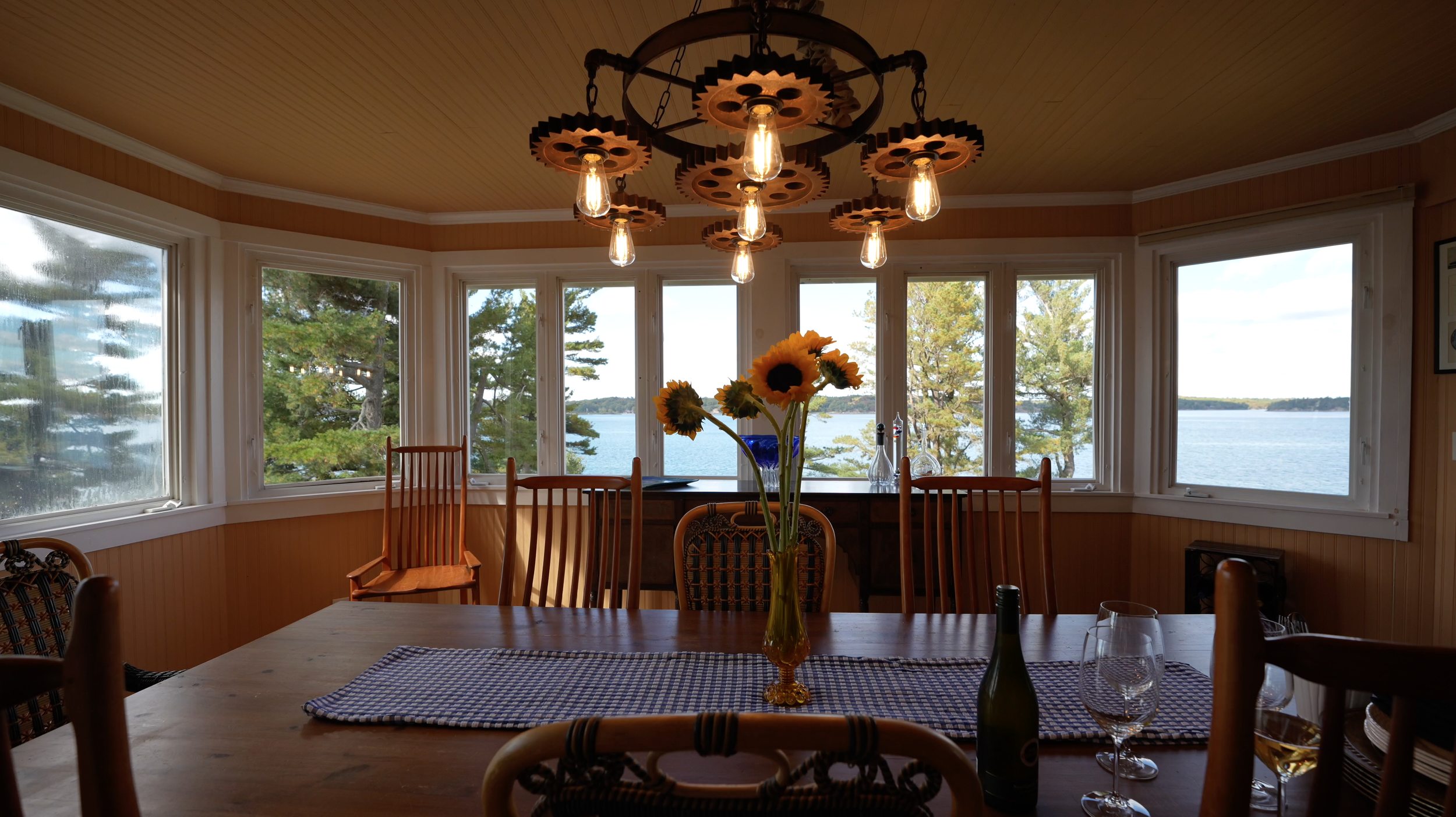 Dining Room with gorgeous views