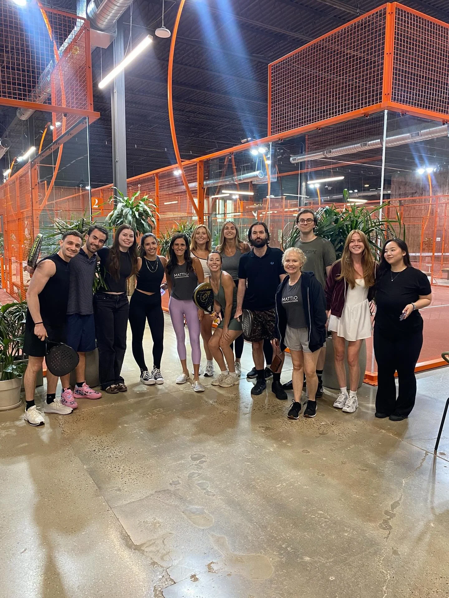 From courtside at @padelunitedsc to dinner &amp; cocktails at @springhousetenafly, our East Coast team recently spent the day enjoying two standout client spaces.

Grateful to experience the environments our clients have built and to share those mome