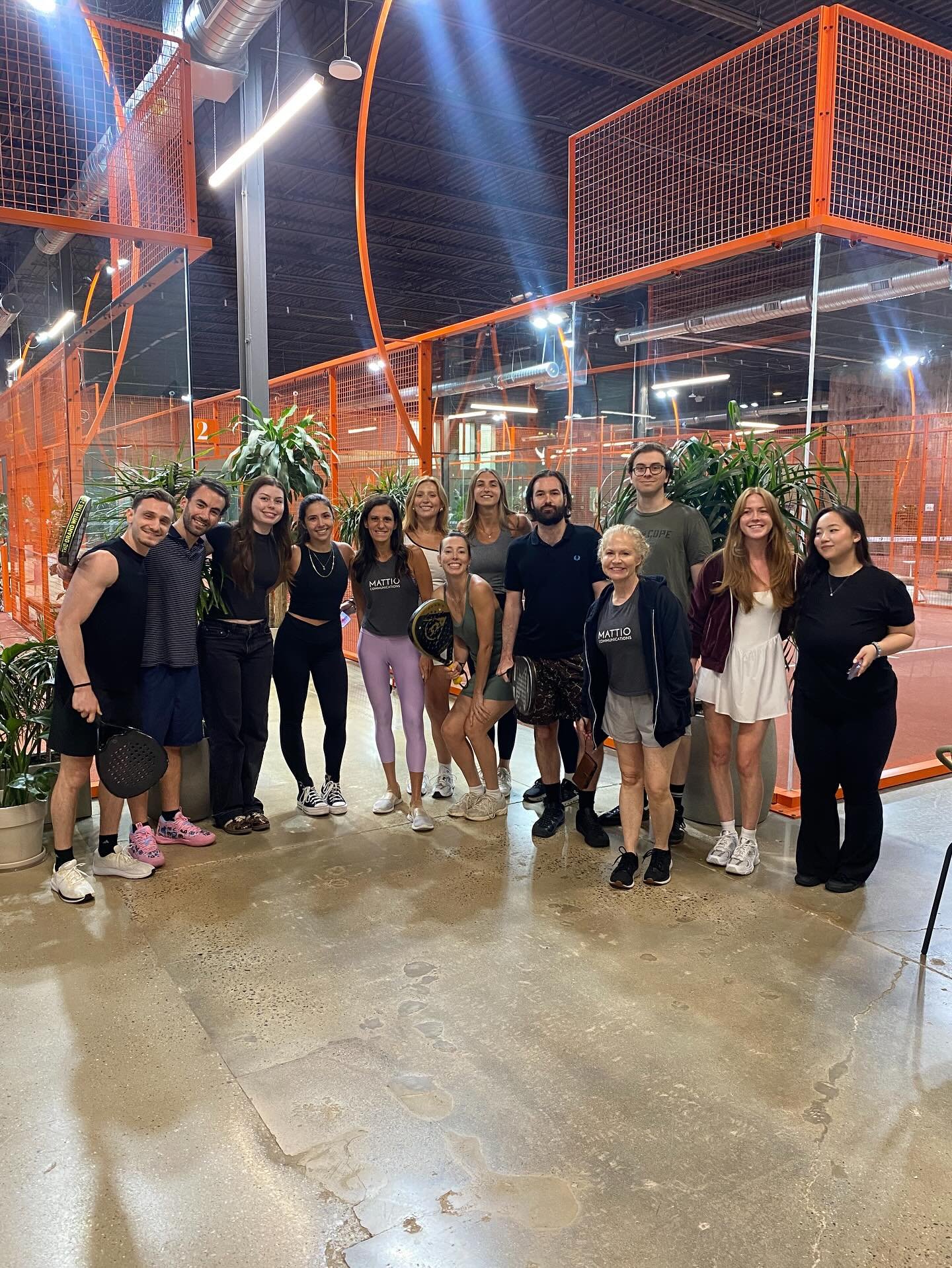 From courtside at @padelunitedsc to dinner &amp; cocktails at @springhousetenafly, our East Coast team recently spent the day enjoying two standout client spaces.

Grateful to experience the environments our clients have built and to share those mome