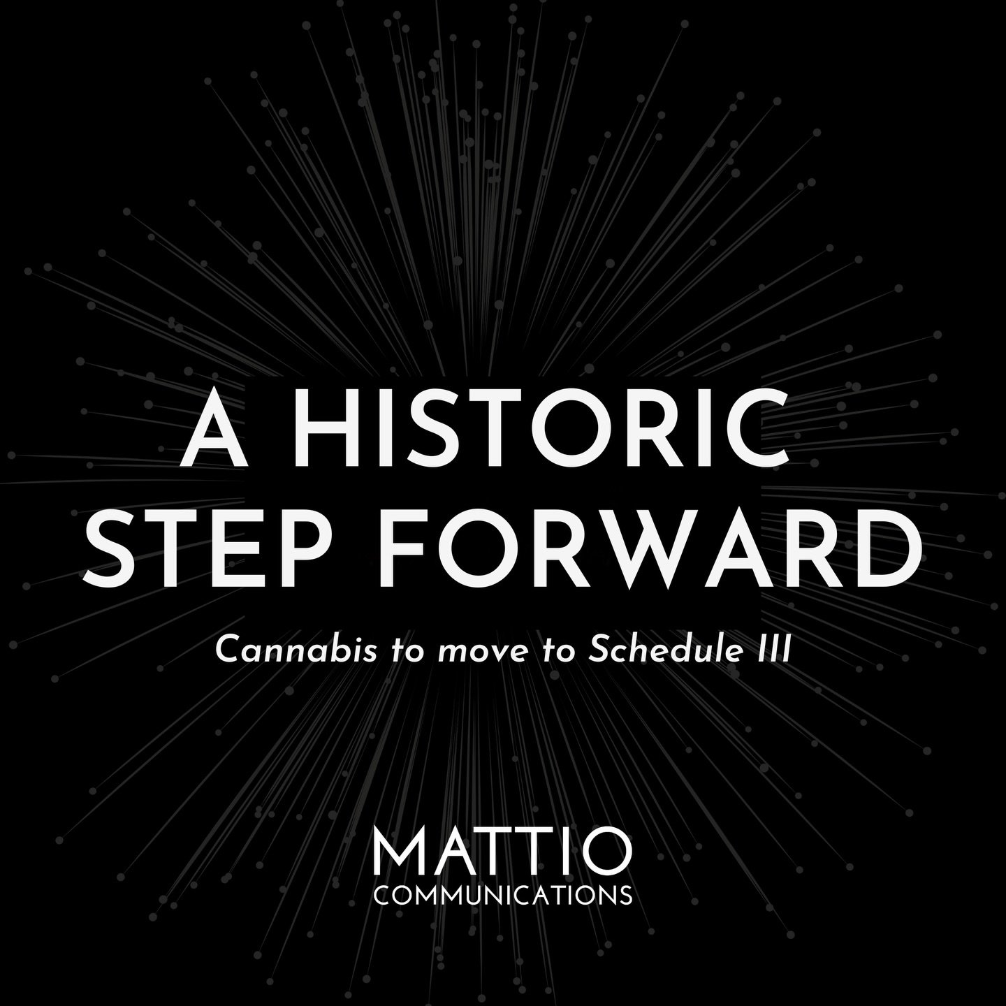 Today&rsquo;s rescheduling news is a milestone worth celebrating.

We&rsquo;re proud to stand alongside our clients as the cannabis industry enters a new era defined by progress, legitimacy, and opportunity. Thank you to the leaders pushing this indu