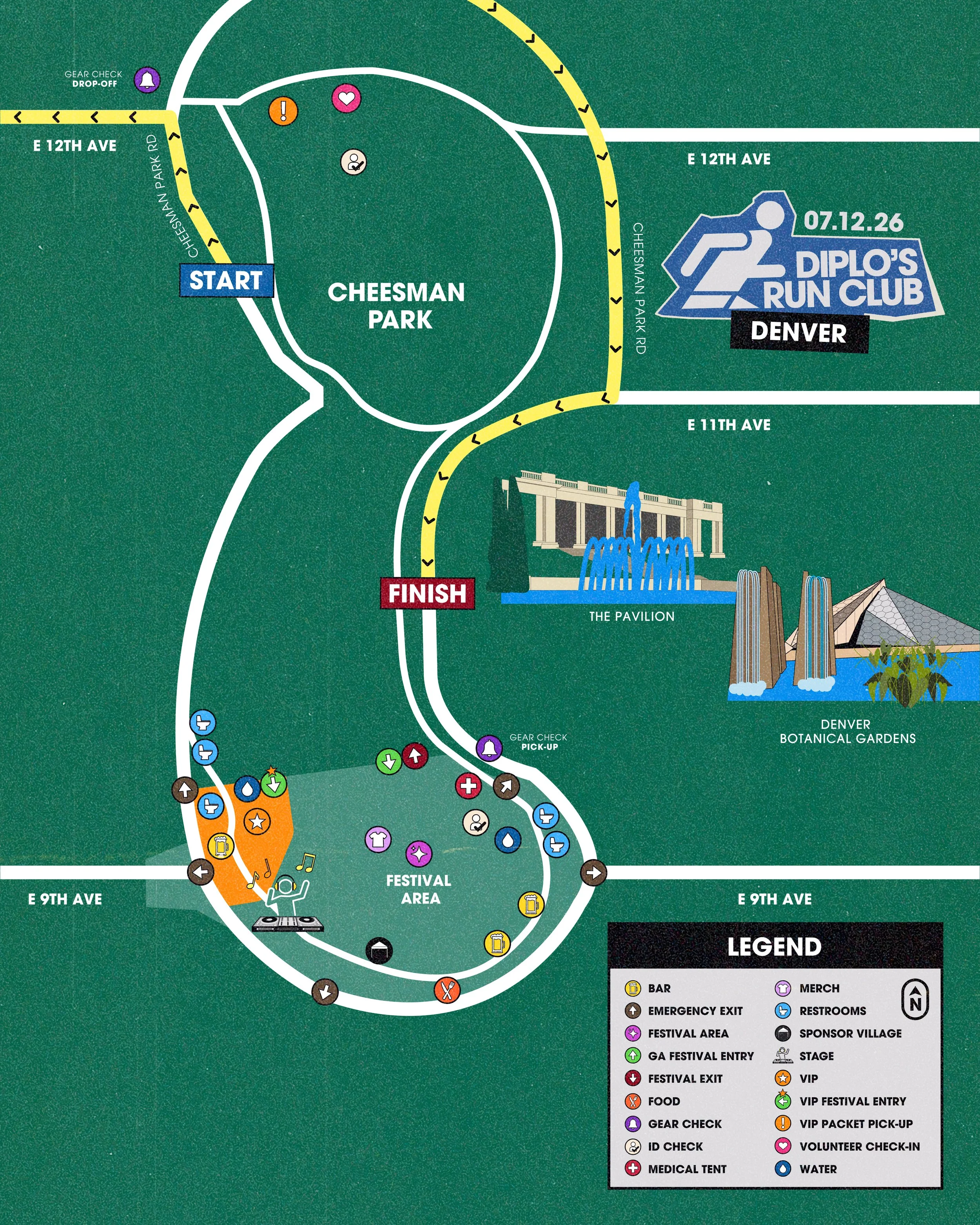 Denver Rave Turpin Denver | 5K Run & Rave on July 12 — Diplo's Run Club
