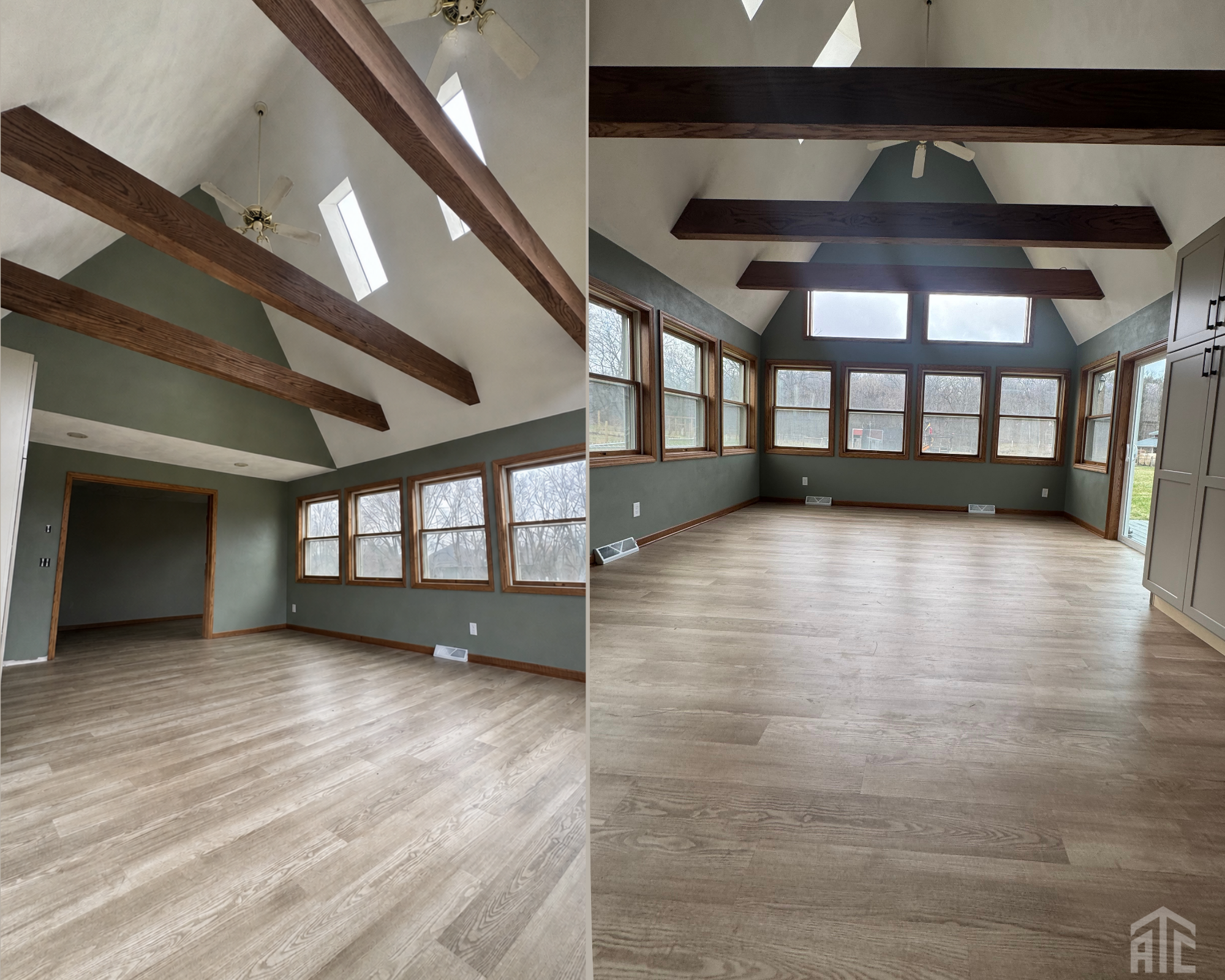 New Floor & Paint