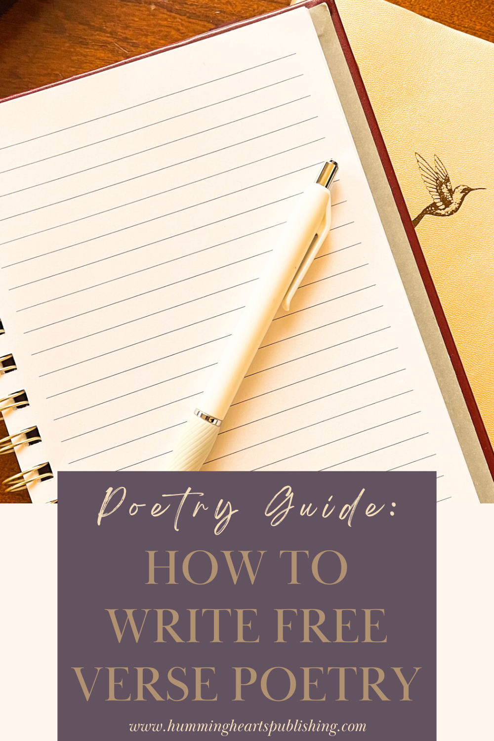 How to write free verse poetry