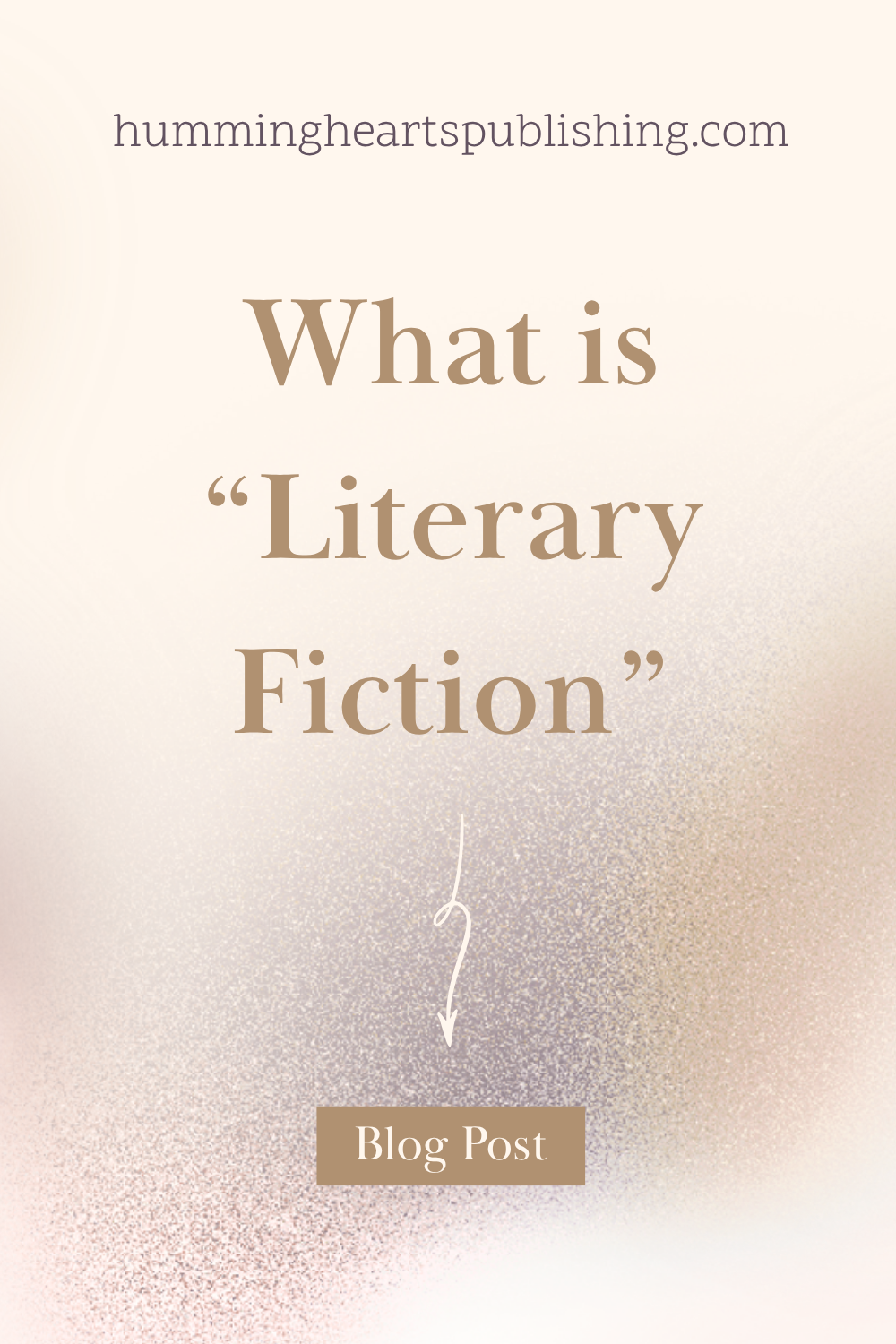 What is literary fiction? 