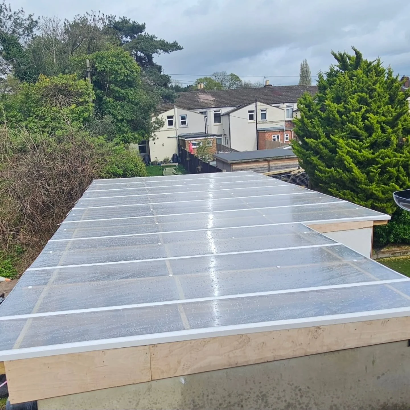 Last week 2 of our engineers set about renewing a roof after an unfortunate fire&nbsp;at&nbsp;the&nbsp;property. 

This included removing 15m of roofing materials and joist along&nbsp;with&nbsp;a&nbsp;8m&nbsp;wall. We then renewed the area by install