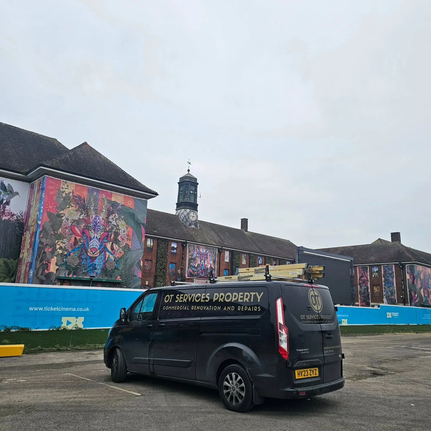 The OTSP team attending something slightly different today! 

A disused military barracks needed a creative solution to ongoing trespassing issues. The team worked alongside the appointed security company to create a safe &amp; secure solution to pre