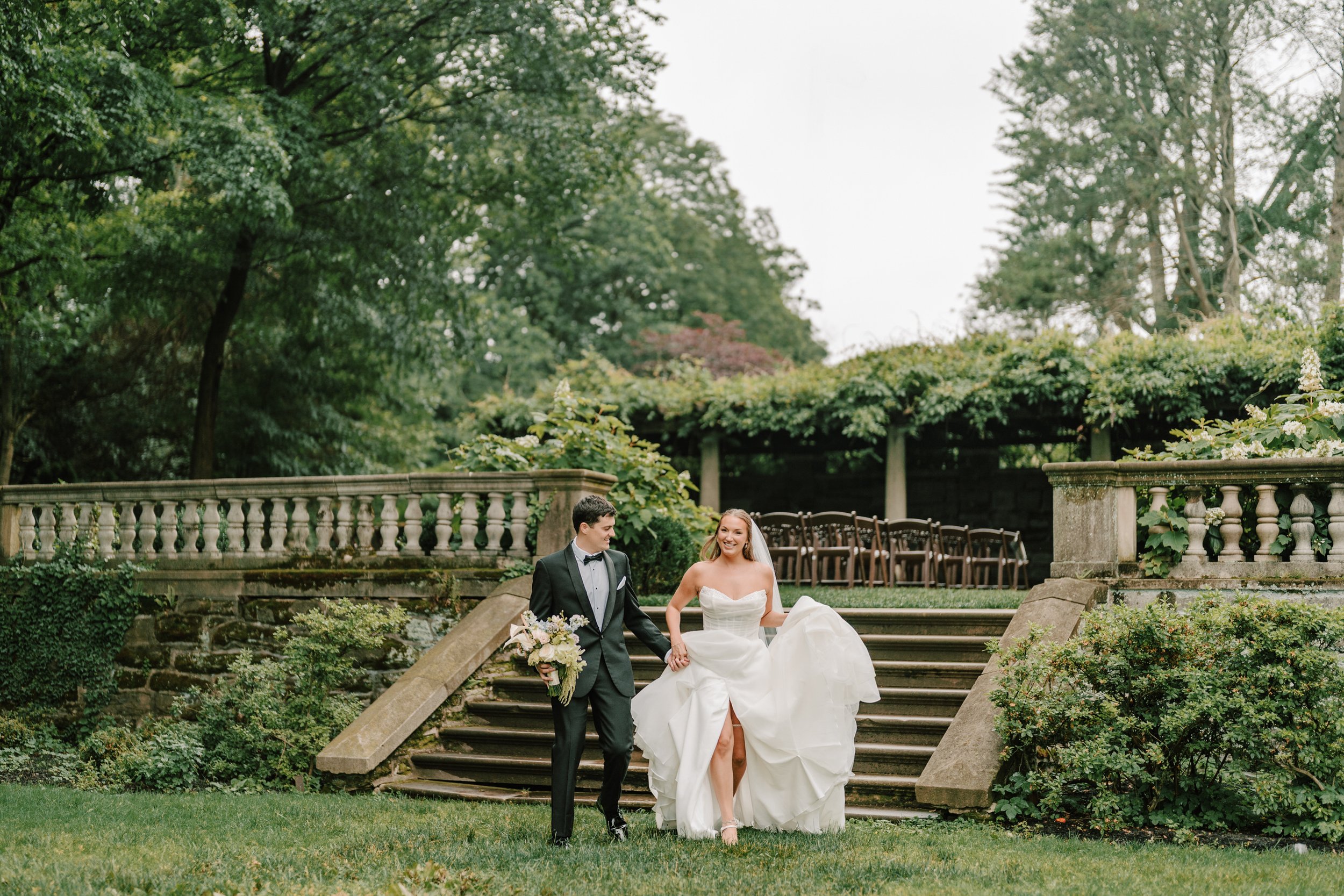 Ashlyn + Devin | Curtis Arboretum | Wyncote, PA