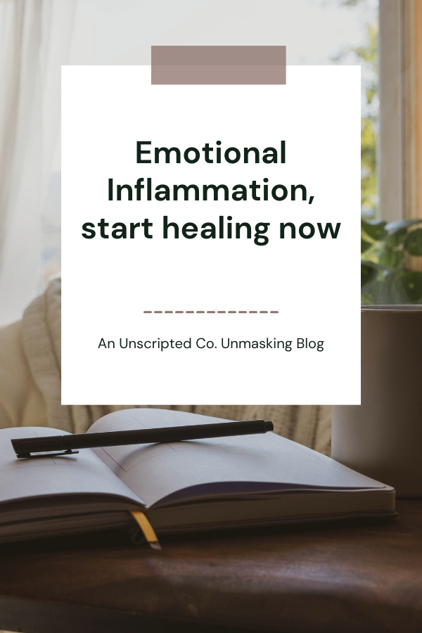 Emotional inflammation, start healing now