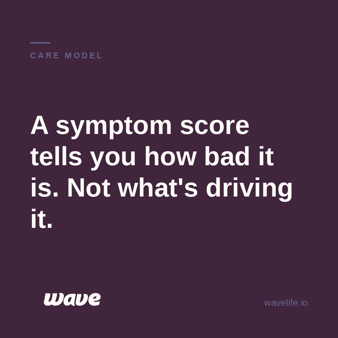 Why a Symptom Score Misses the Driver: The Biopsychosocial Case for Coaching