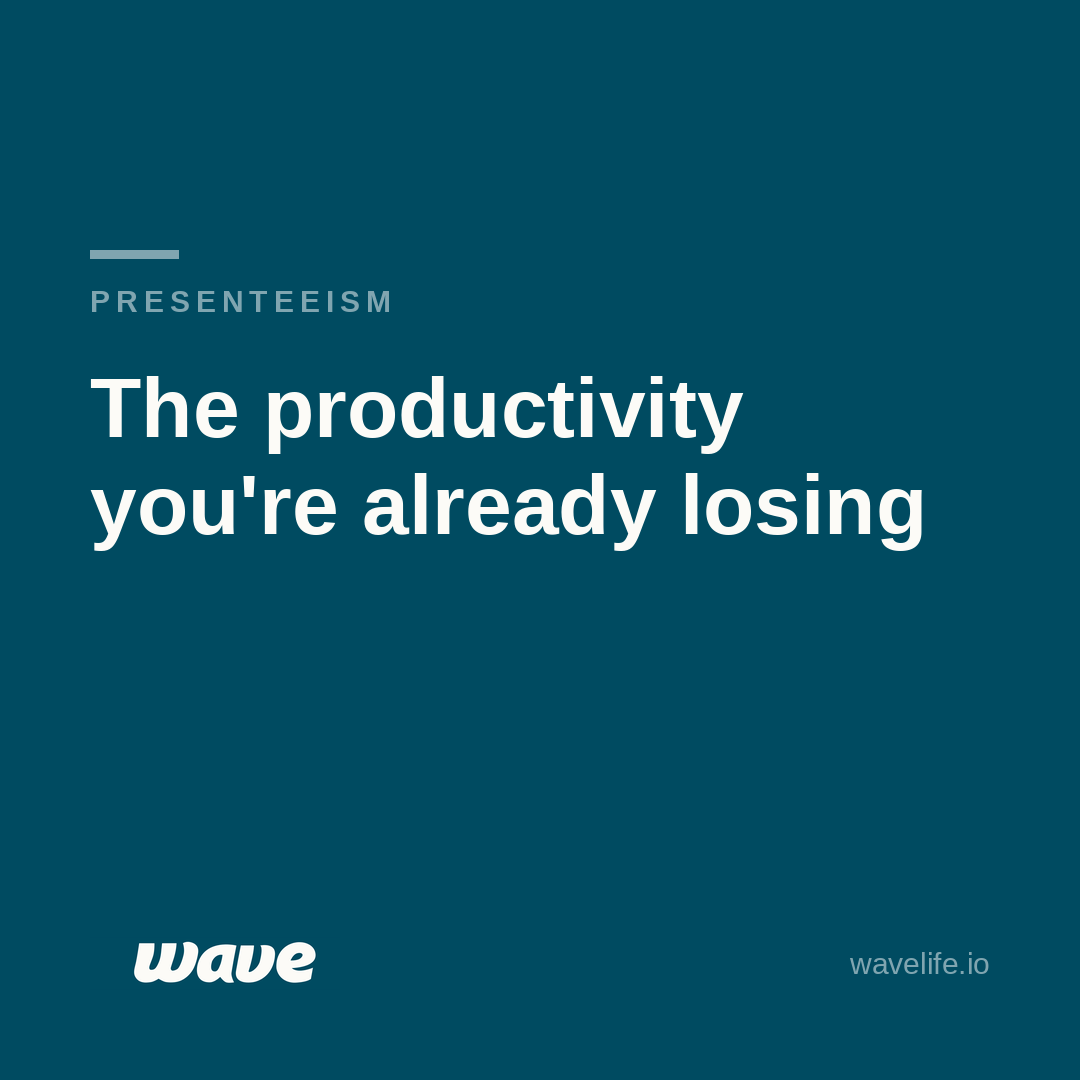 The Presenteeism Cost Hiding in Your Benefits Data</span>