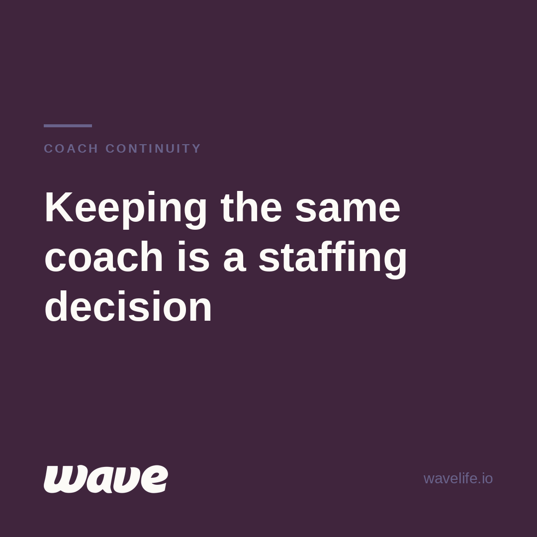 What It Takes to Keep a Member With the Same Coach