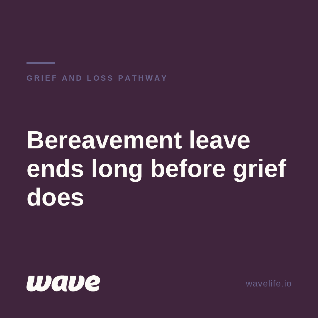 What Happens After Bereavement Leave Ends